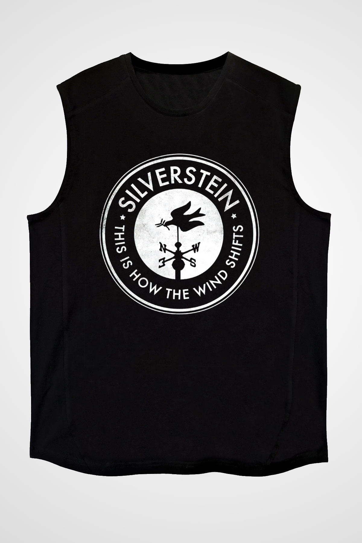 Silverstein Siyah Unisex Kolsuz Tişört