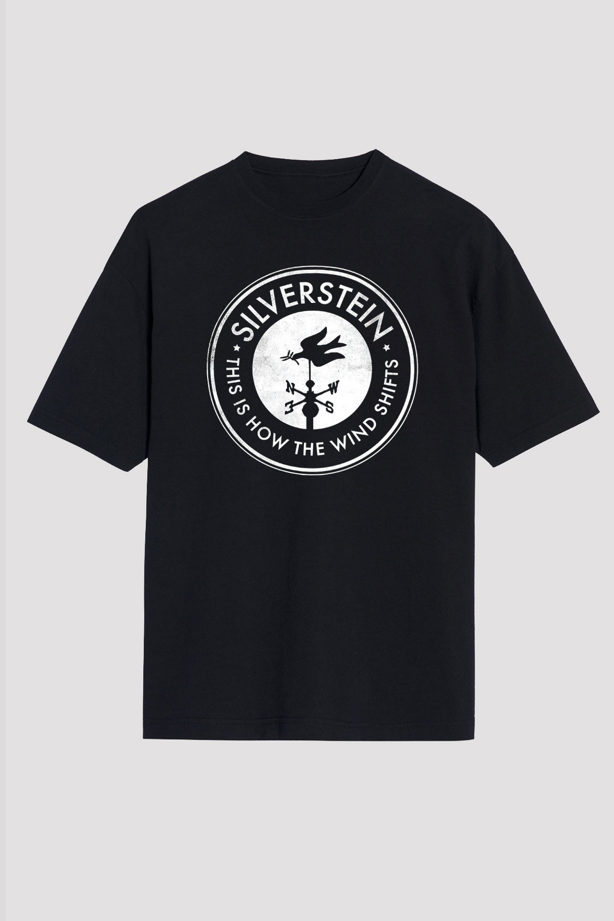 Silverstein Siyah Unisex Oversize Tişört T-Shirt