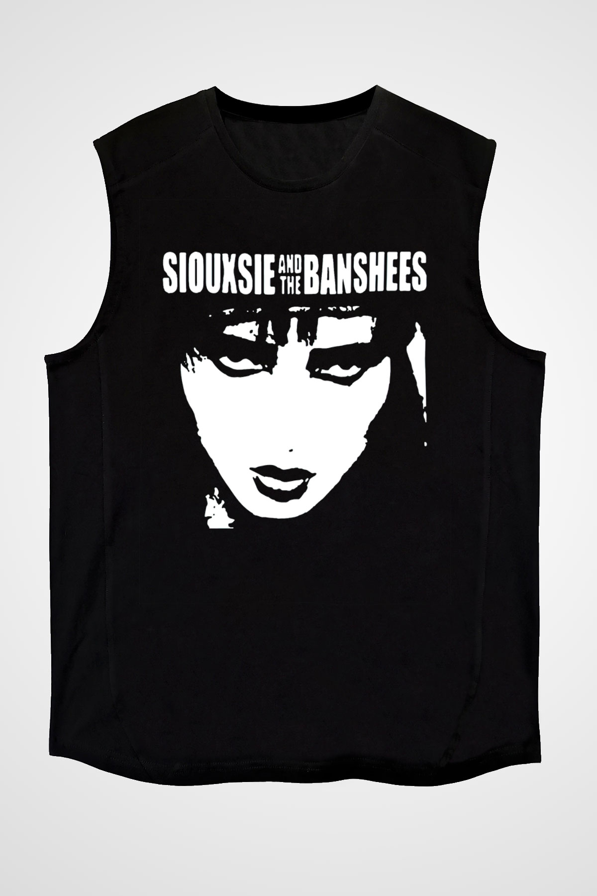Siouxsie and the Banshees Siyah Unisex Kolsuz Tişört