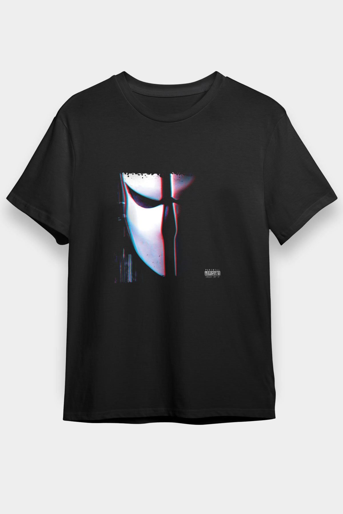 Skrillex Baskılı Unisex Siyah Tişört