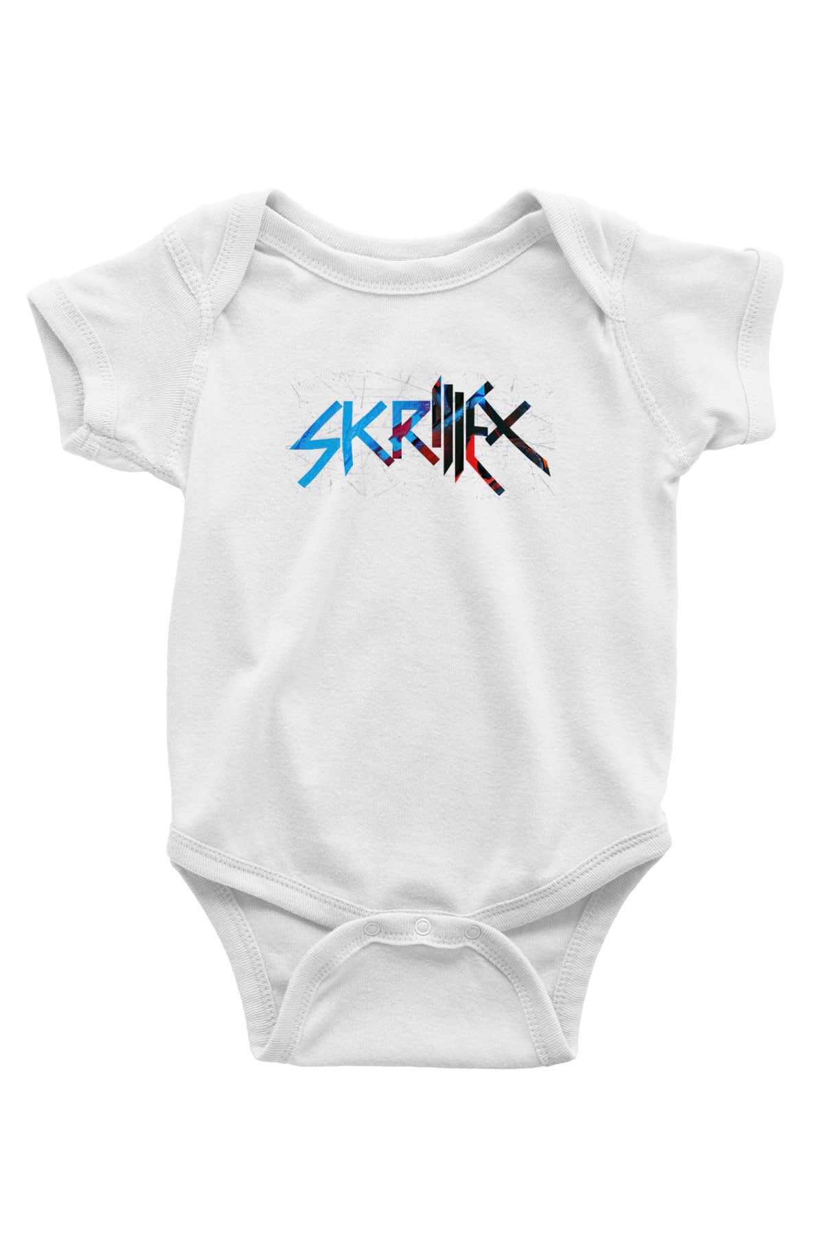 Skrillex Beyaz Bebek Body - Zıbın