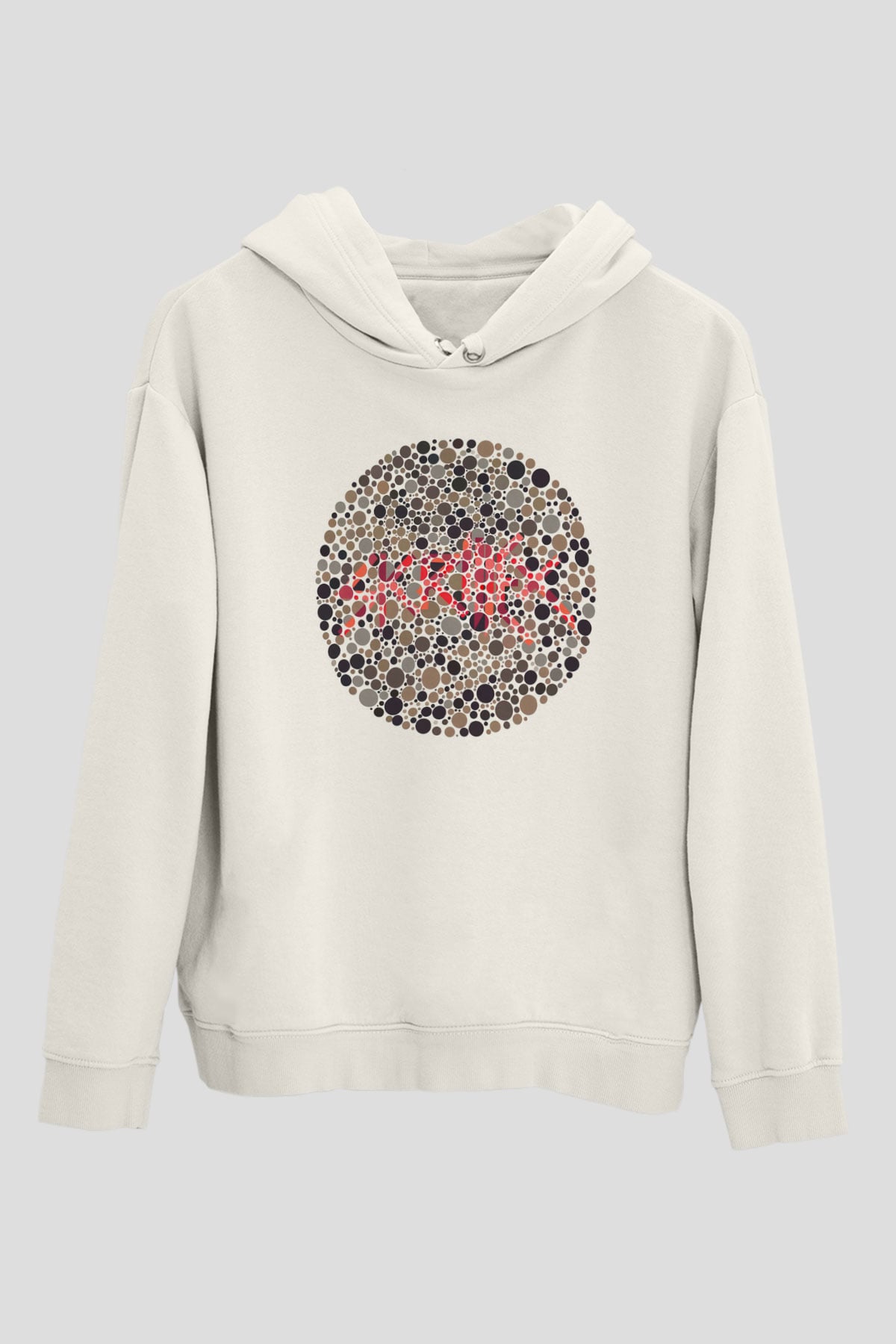 Skrillex Beyaz Unisex Kapüşonlu Sweatshirt