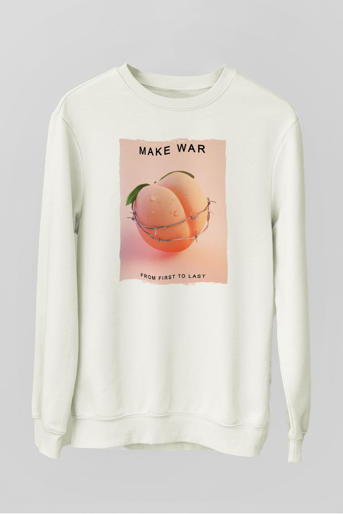 Skrillex Beyaz Unisex Sweatshirt