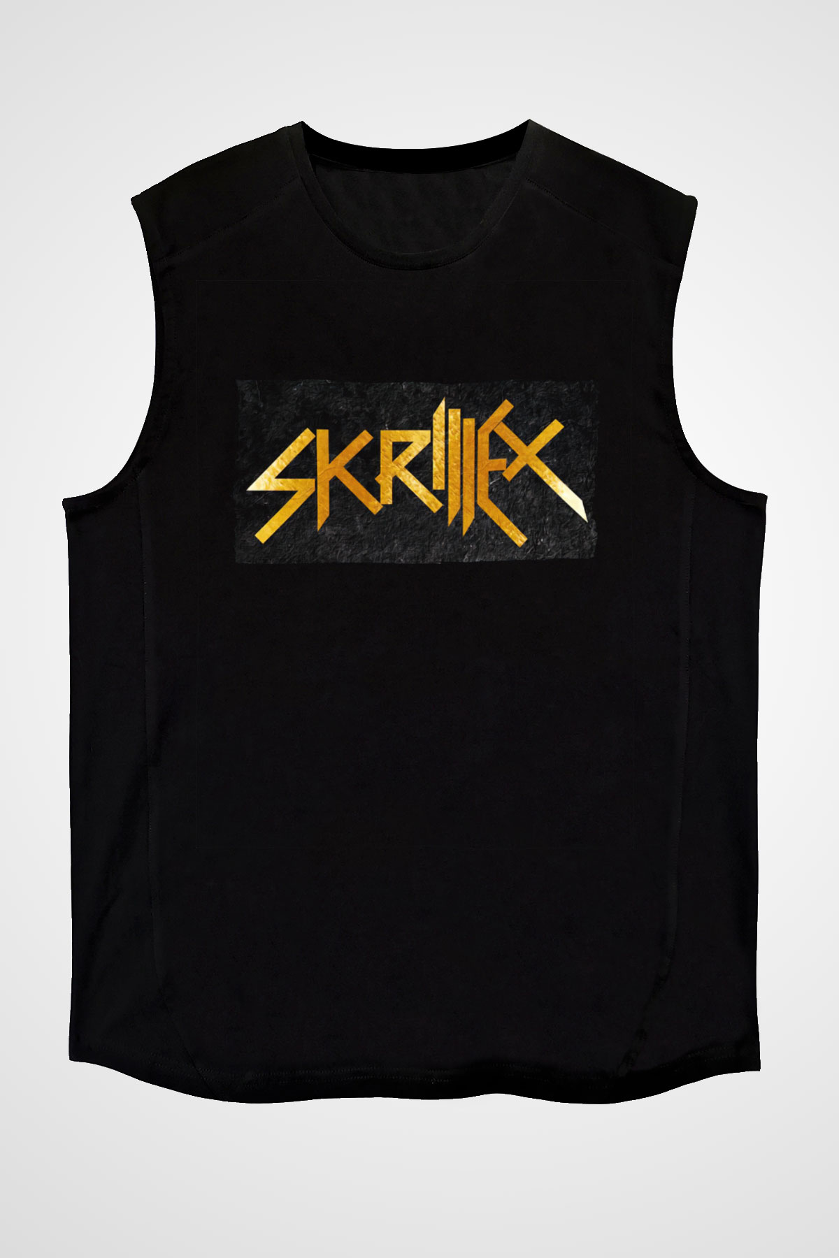Skrillex Siyah Unisex Kolsuz Tişört