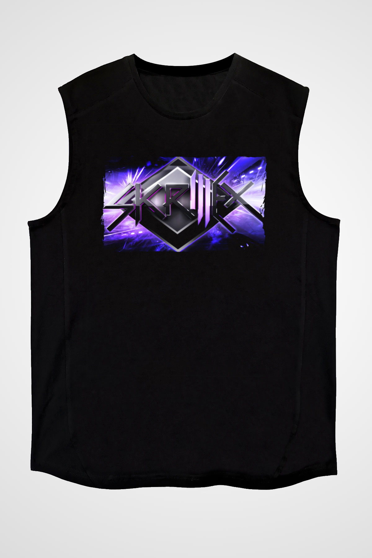 Skrillex Siyah Unisex Kolsuz Tişört