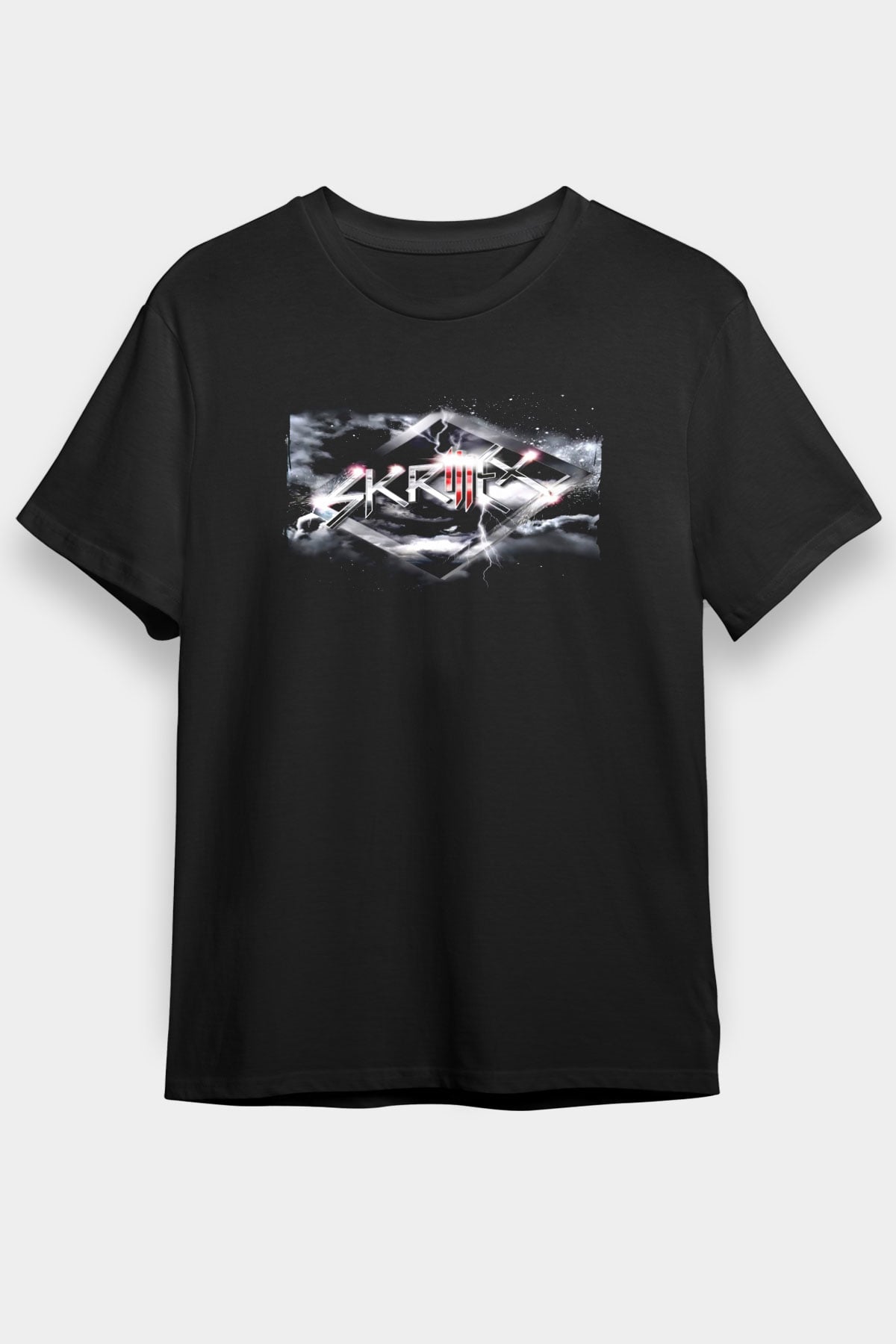 Skrillex Siyah Unisex Tişört T-Shirt - TişörtFabrikası