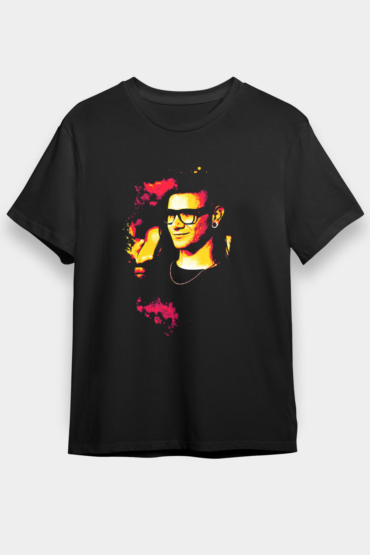 Skrillex Siyah Unisex Tişört T-Shirt - TişörtFabrikası