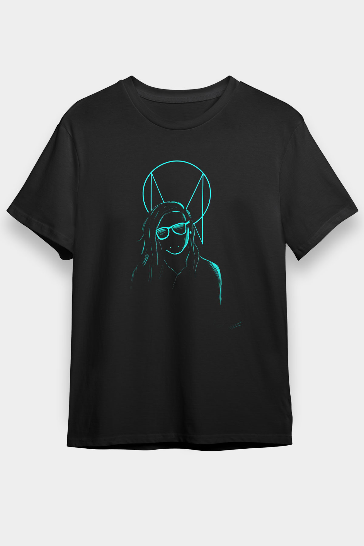 Skrillex Siyah Unisex Tişört T-Shirt - TişörtFabrikası