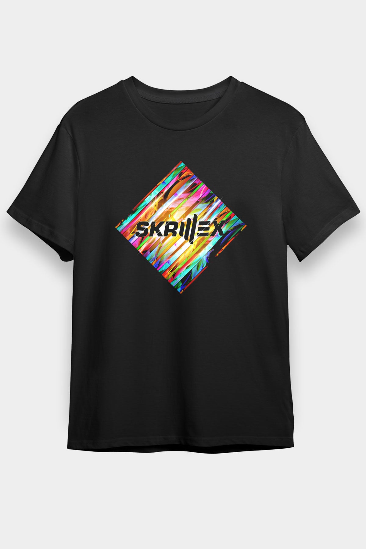 Skrillex Siyah Unisex Tişört T-Shirt - TişörtFabrikası