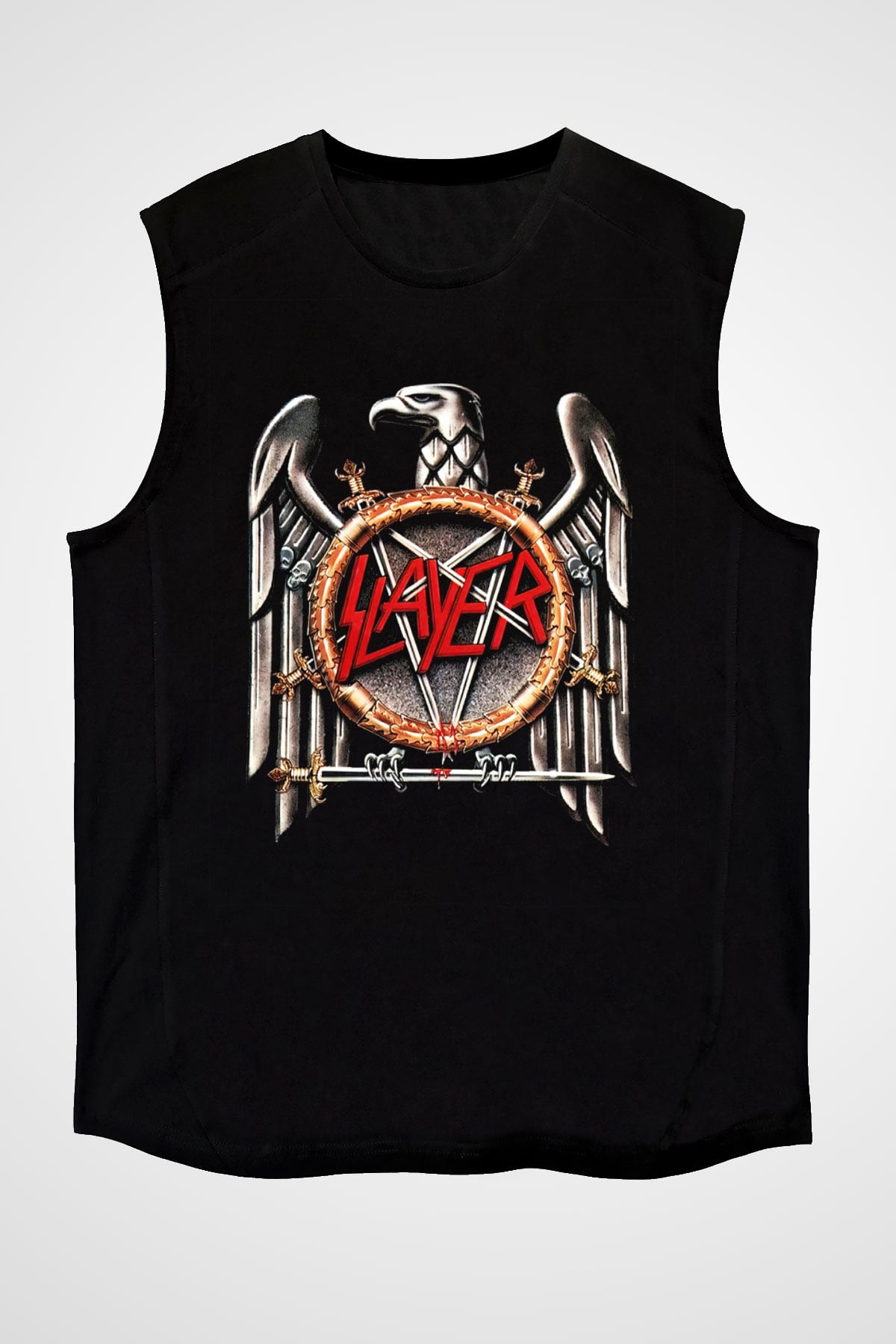 Slayer Siyah Unisex Kolsuz Tişört