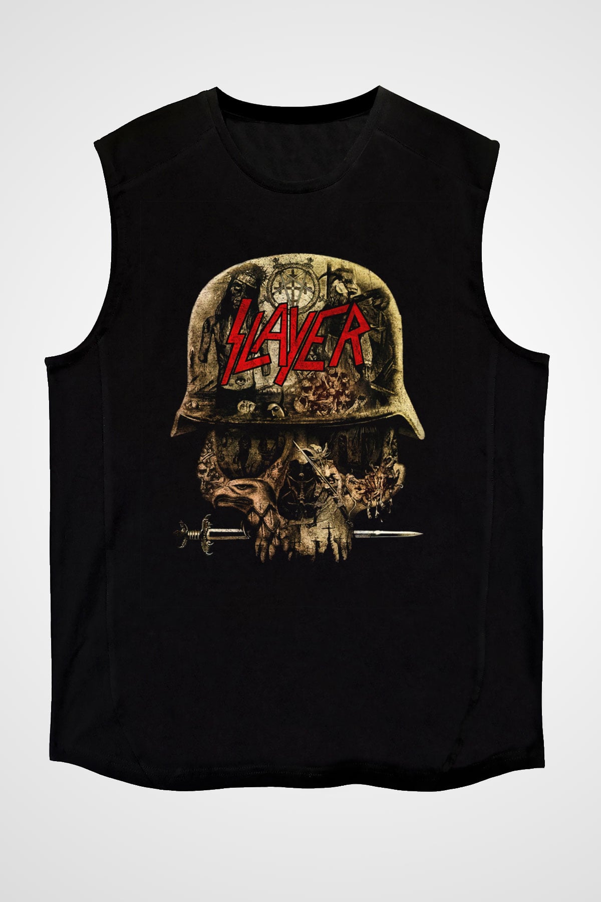 Slayer Siyah Unisex Kolsuz Tişört