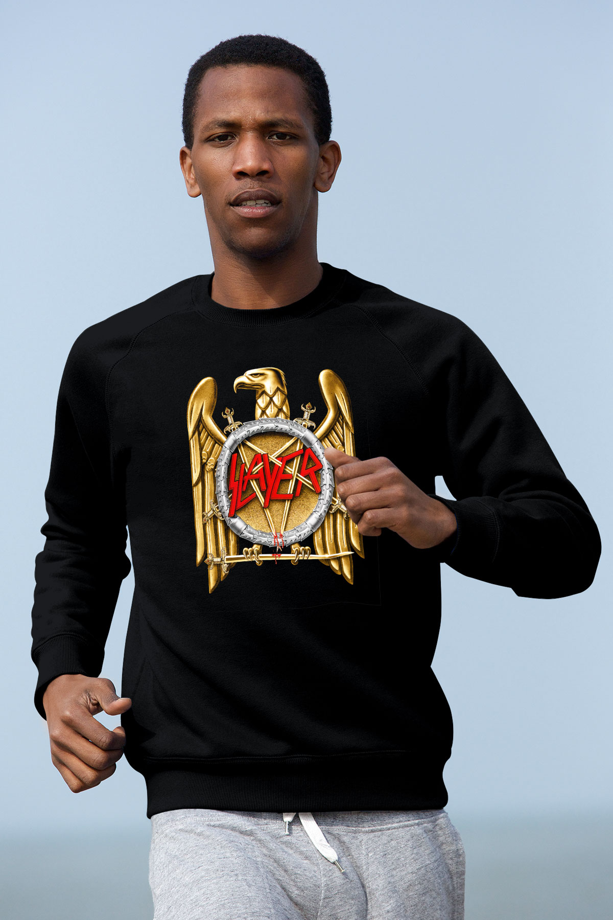 Slayer Siyah Unisex Sweatshirt