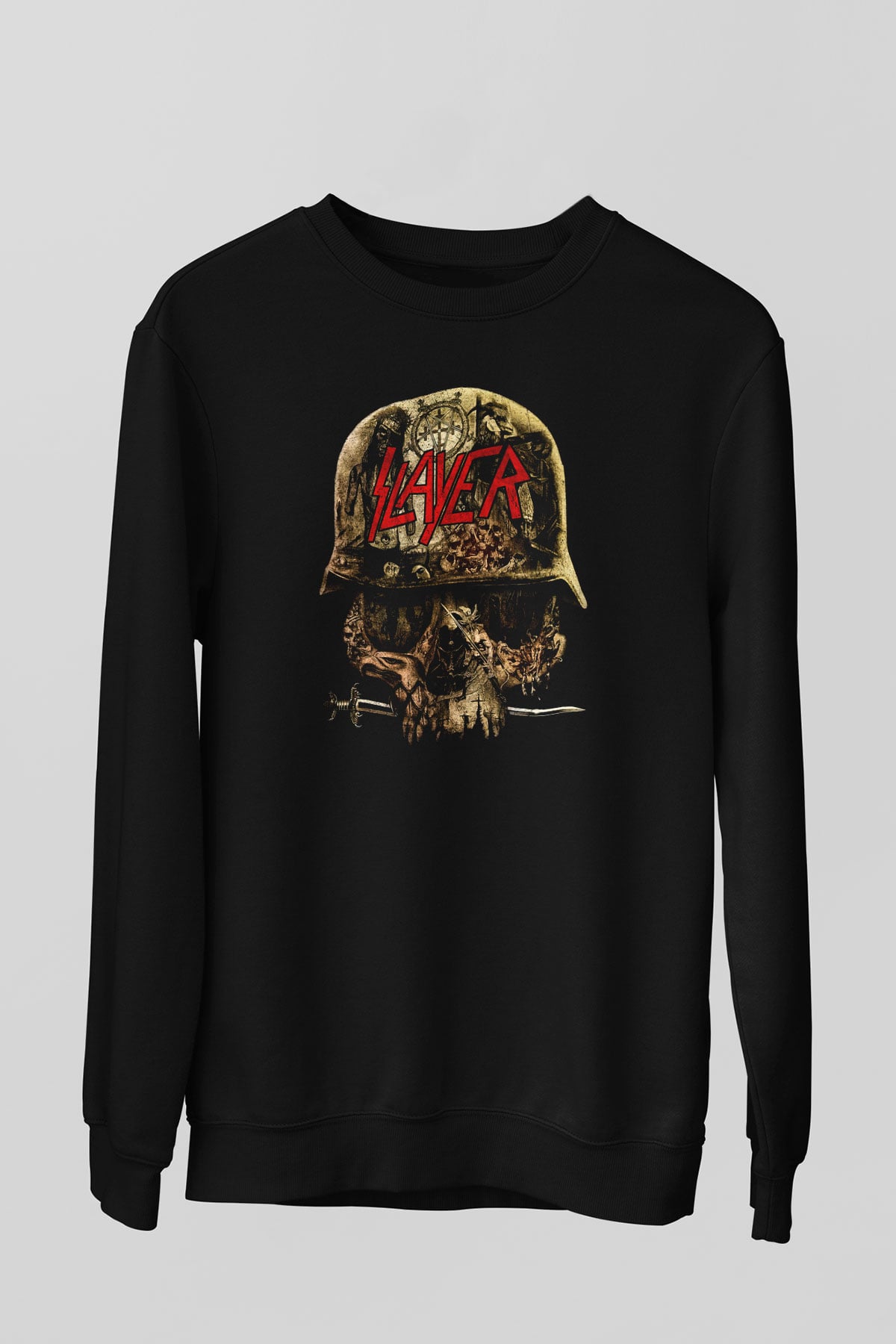 Slayer Siyah Unisex Sweatshirt