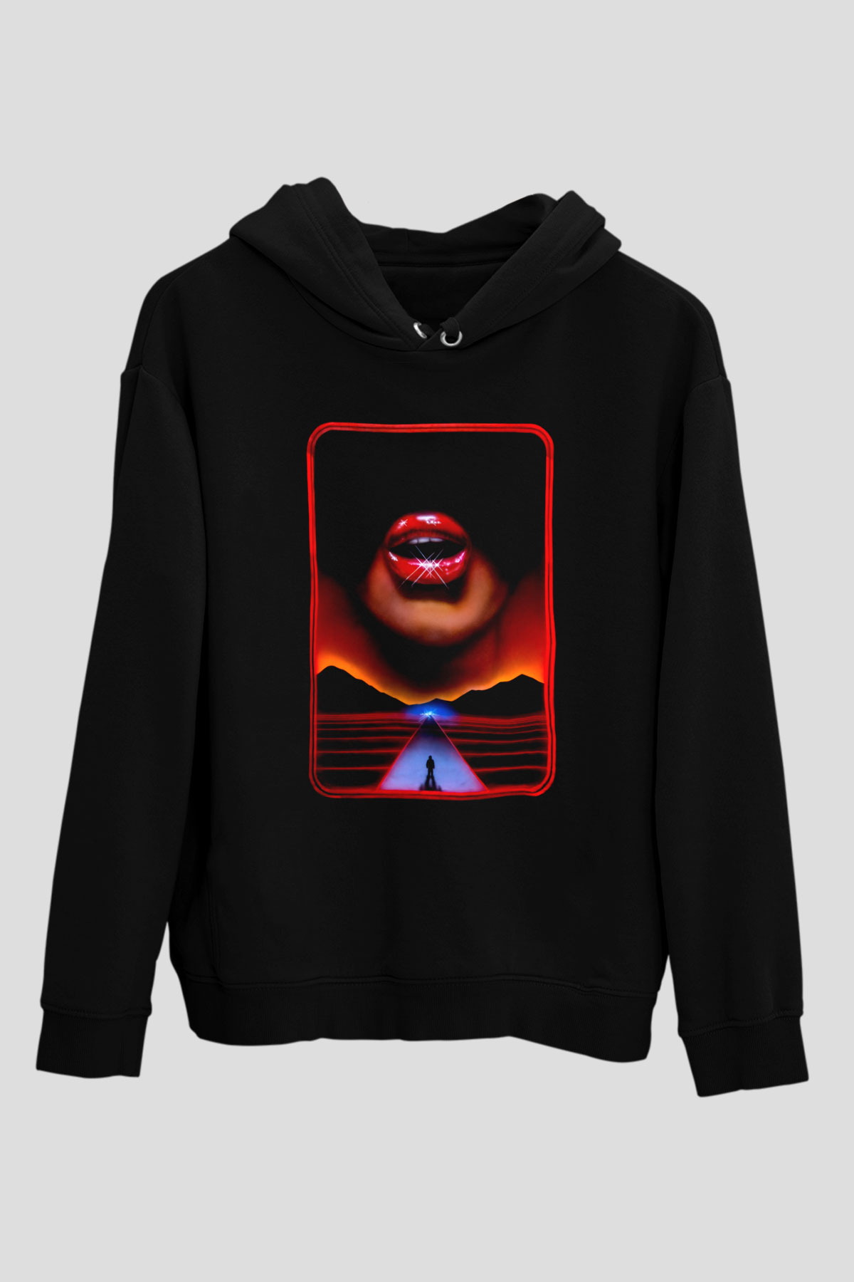 Sleeping with Sirens Siyah Unisex Kapüşonlu Sweatshirt