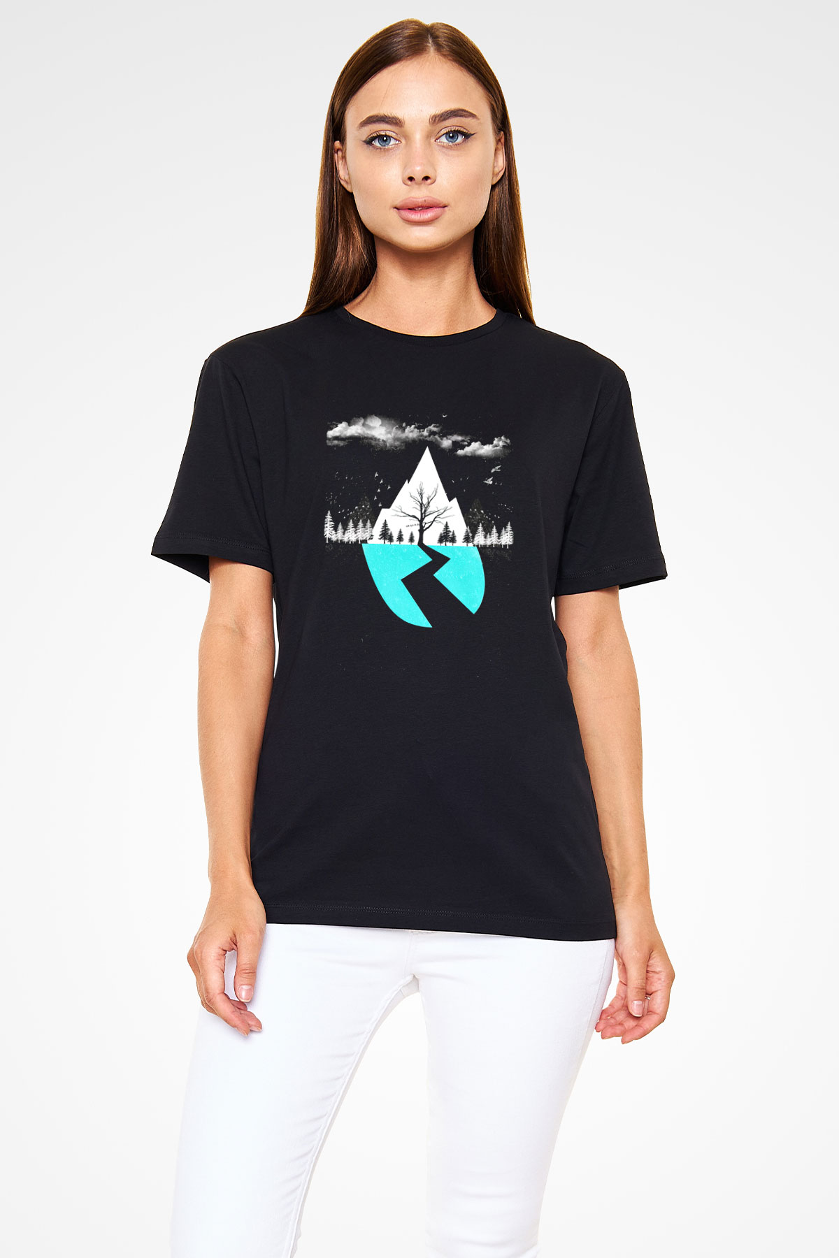 Sleeping with Sirens Siyah Unisex Tişört T-Shirt - Tişört Fabrikası