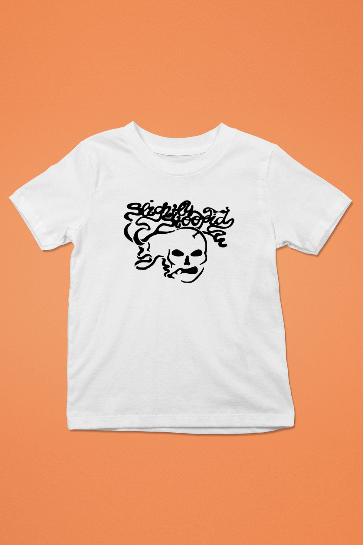 Slightly Stoopid Beyaz Unisex-Fabrikası Çocuk Tişört