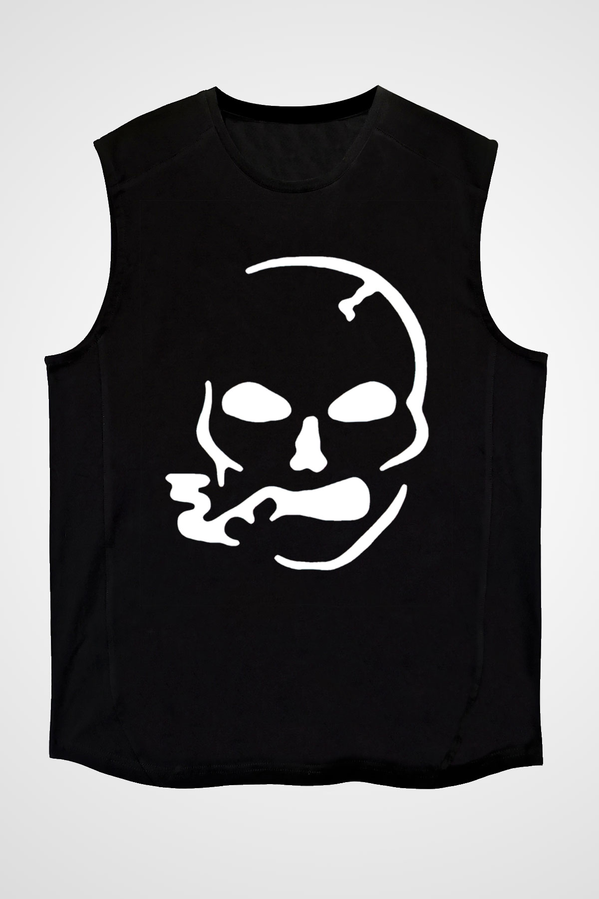 Slightly Stoopid Siyah Unisex-Fabrikası Kolsuz Tişört