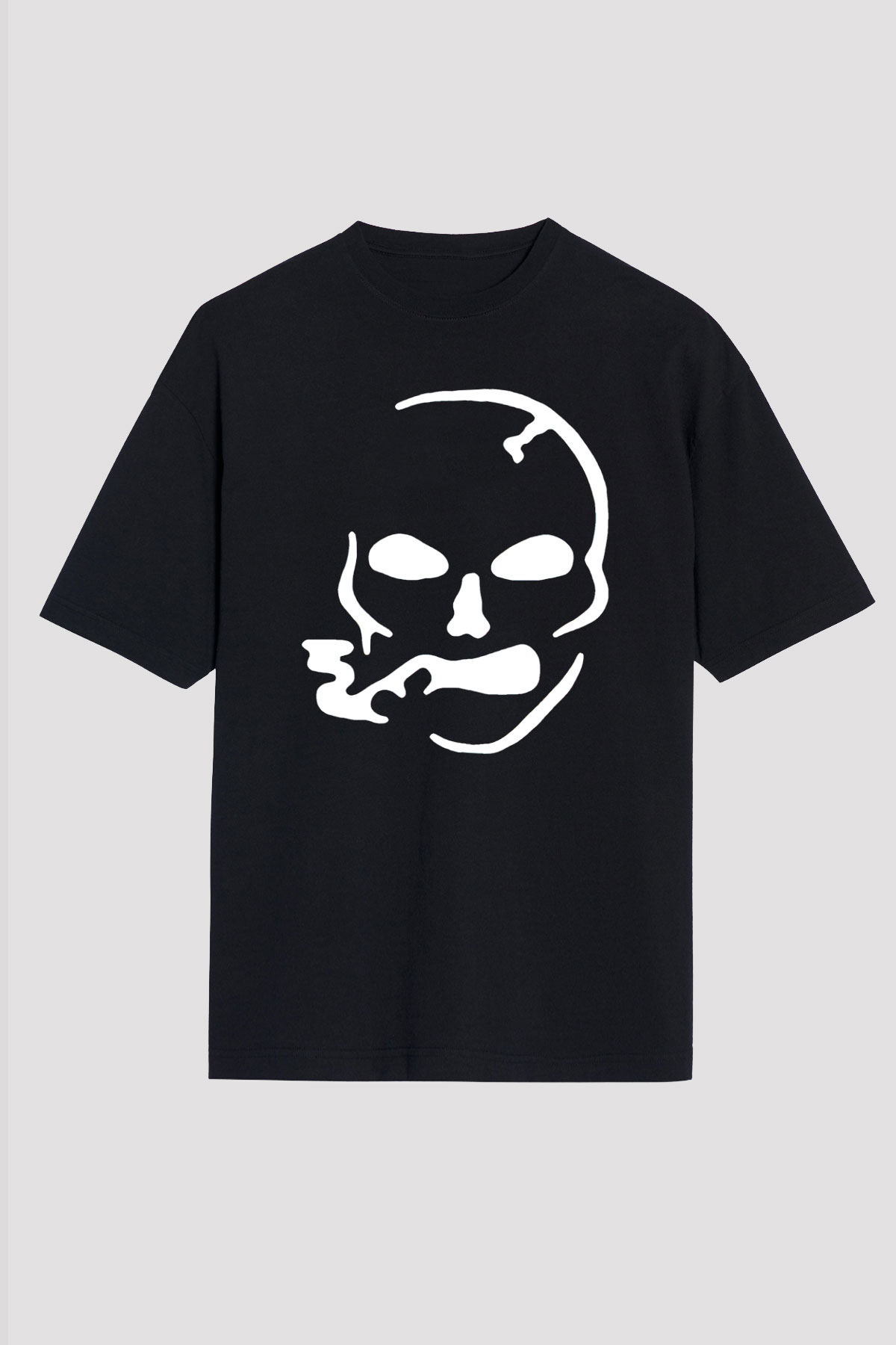 Slightly Stoopid Siyah Oversize Tişört Oversize T-shirt - Tişört Fabrikası
