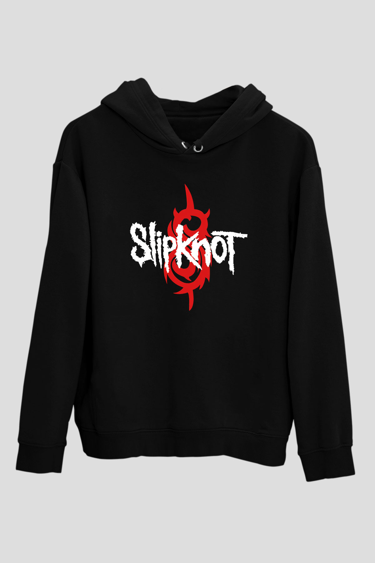 Slipknot Siyah Unisex Kapşonlu Sweatshirt