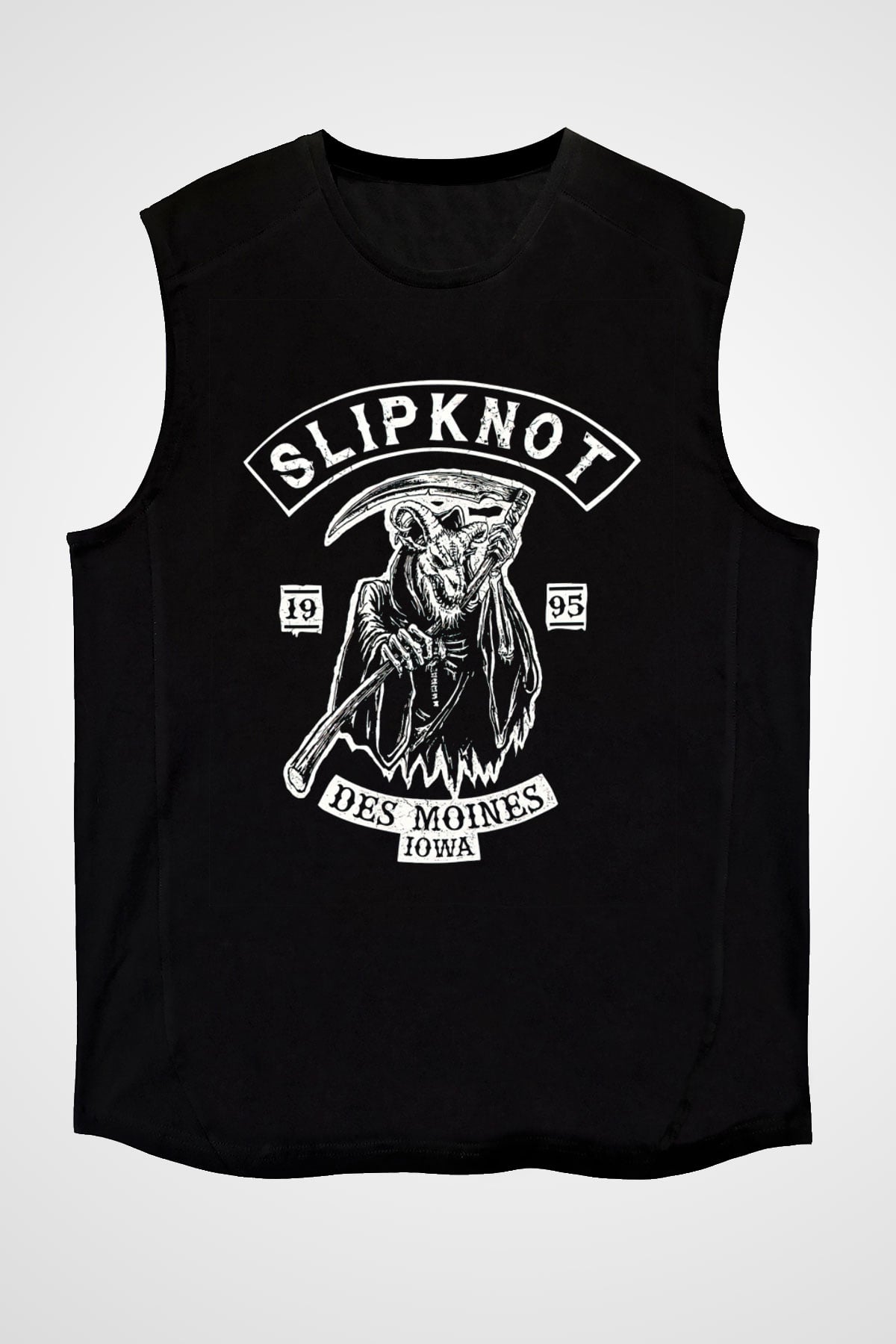 Slipknot Siyah Unisex Kolsuz Tişört