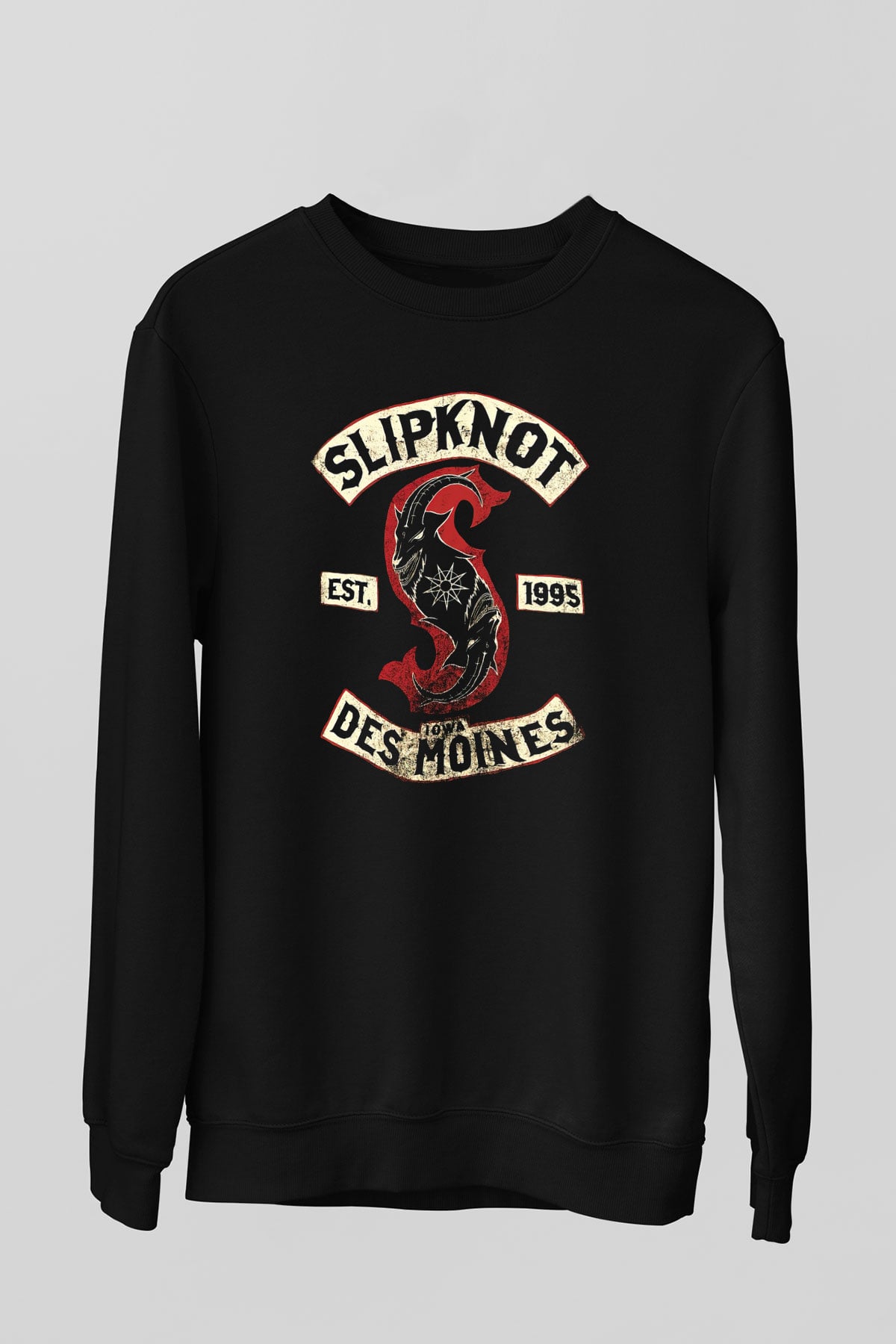 Slipknot Siyah Unisex Sweatshirt