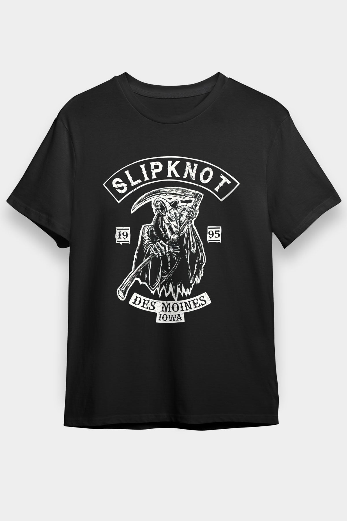 Slipknot Siyah Unisex Tişört T-Shirt - Tişört Fabrikası