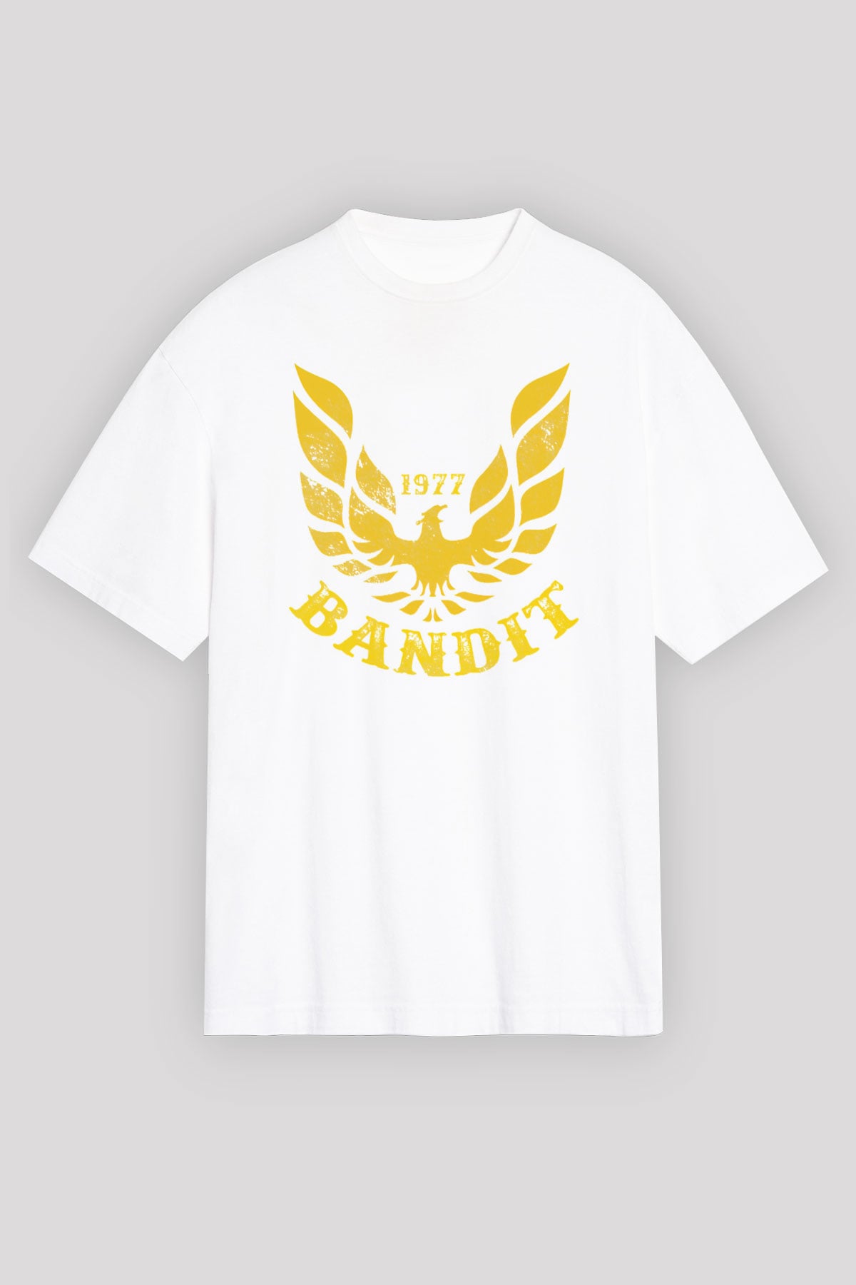 Smokey and the Bandit Beyaz Oversize Tişört