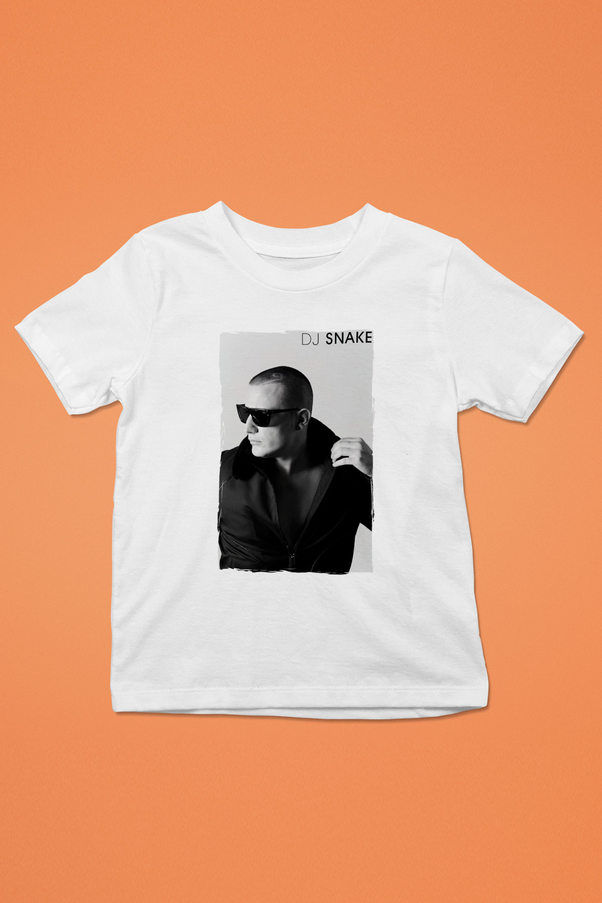 Snake Beyaz Unisex Çocuk Tişört