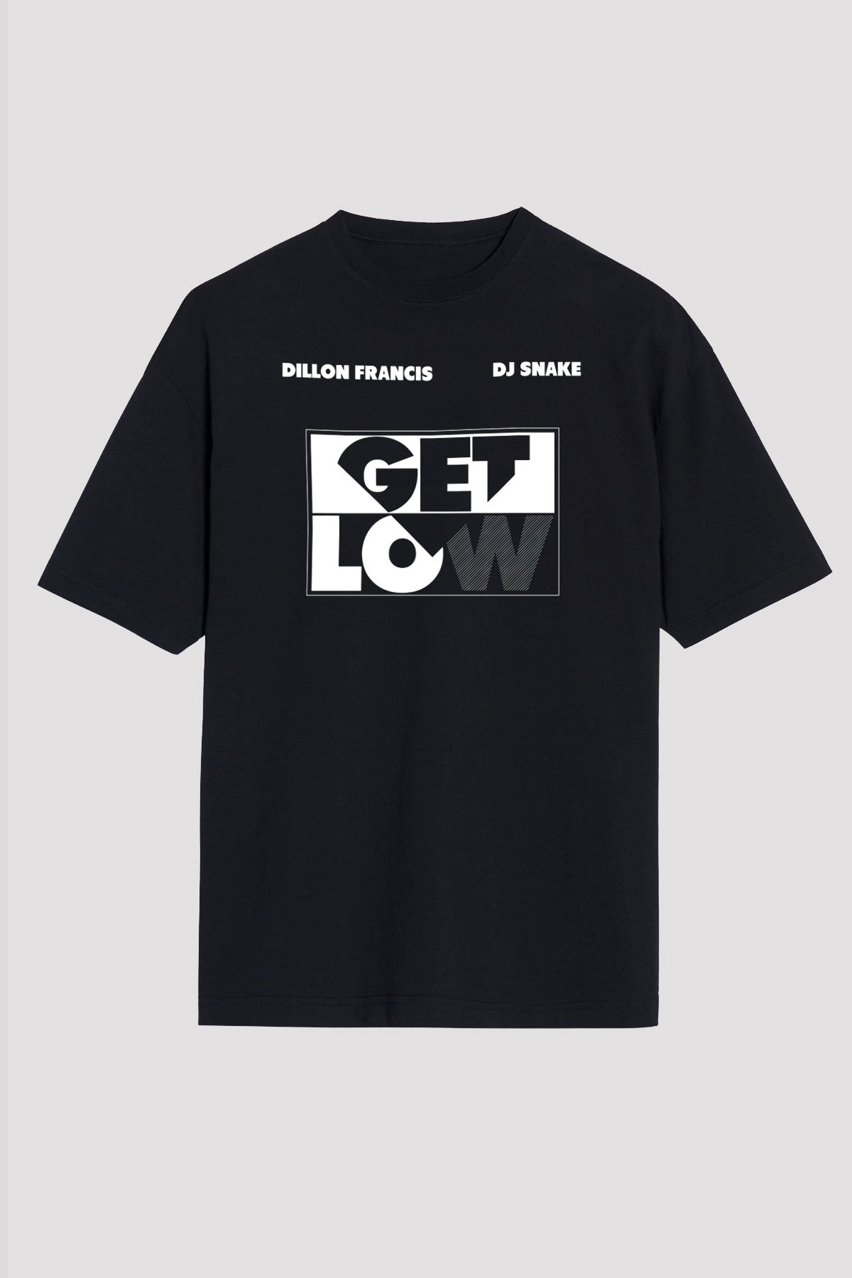 Snake Siyah Oversize Tişört Oversize T-shirt - TişörtFabrikası