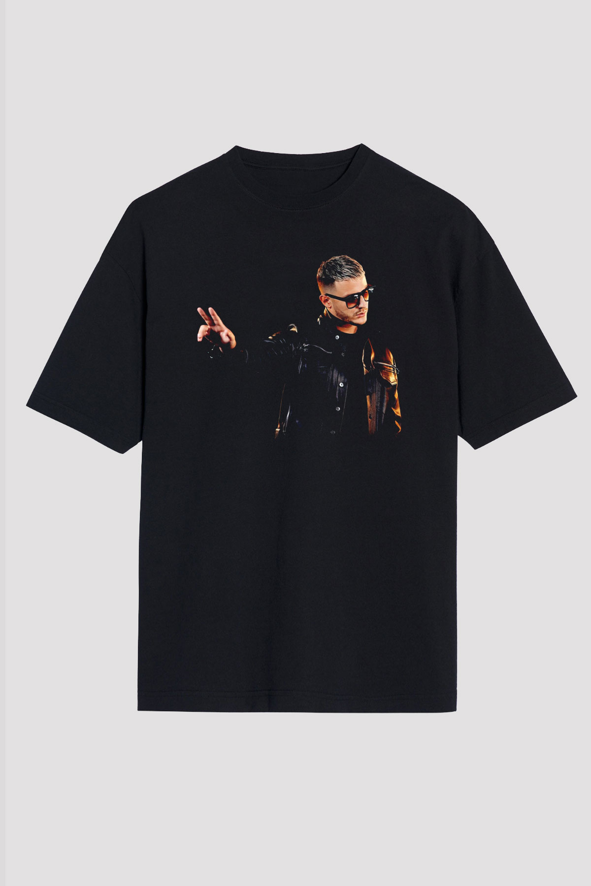 Snake Siyah Oversize Tişört Oversize T-shirt - TişörtFabrikası