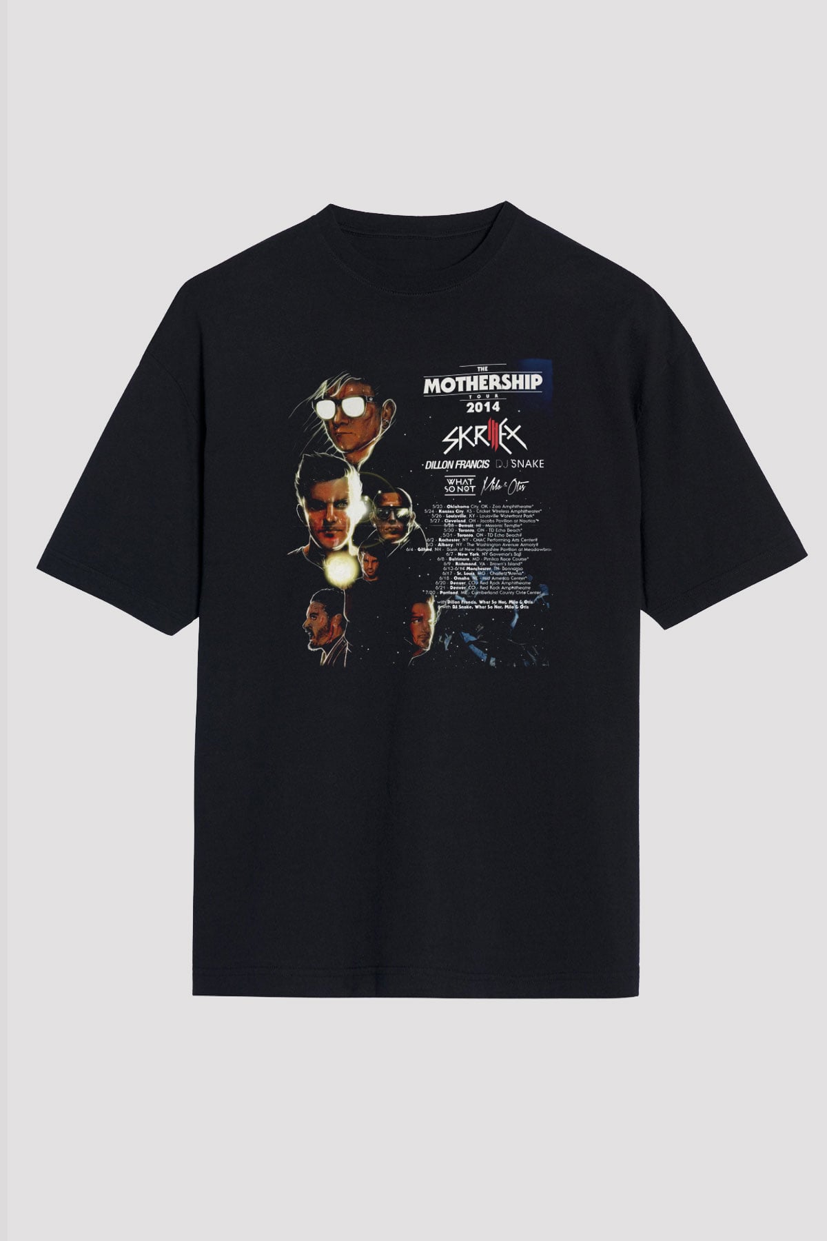 Snake Siyah Oversize Tişört Oversize T-shirt - TişörtFabrikası
