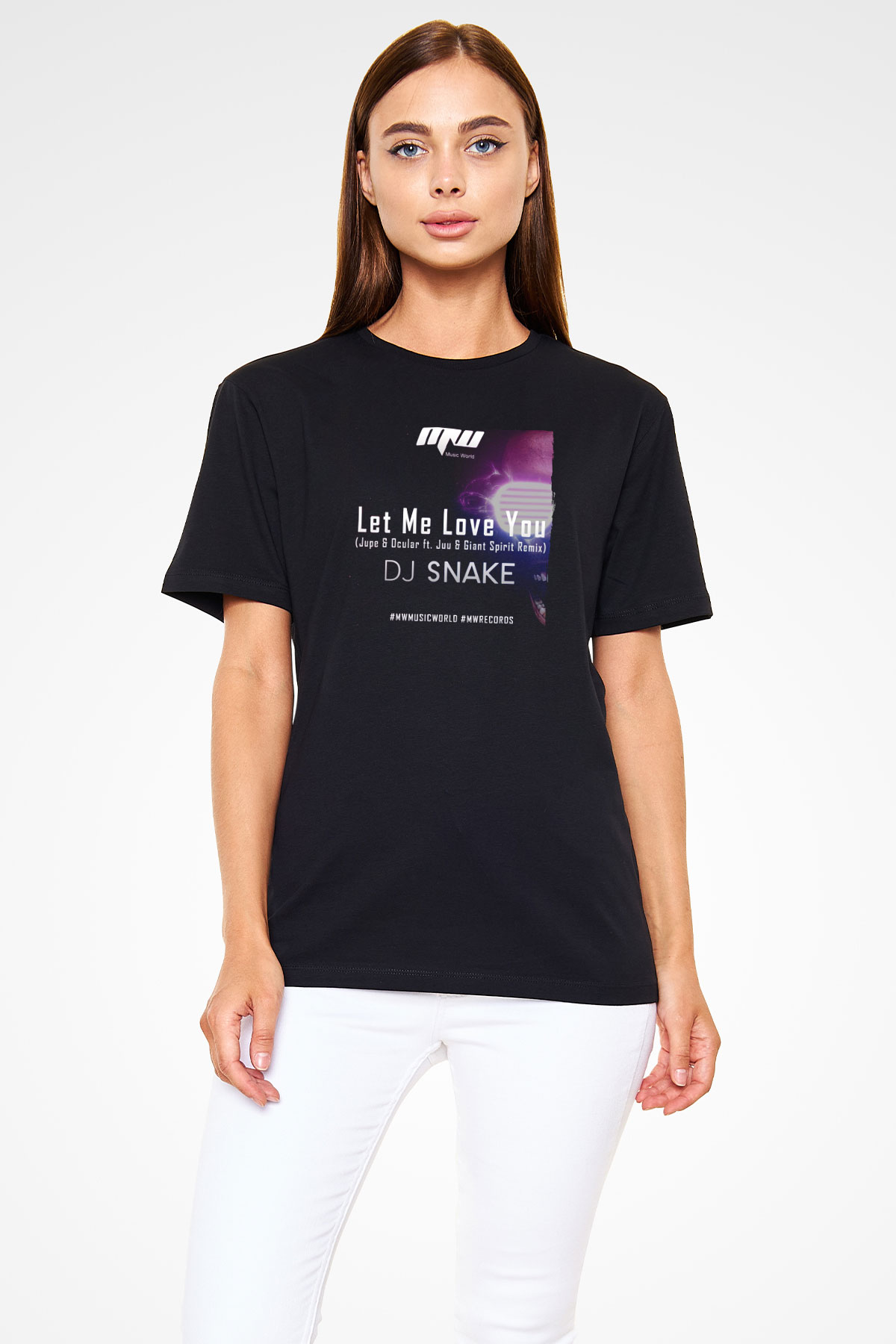 Snake Siyah Unisex Tişört T-Shirt - TişörtFabrikası