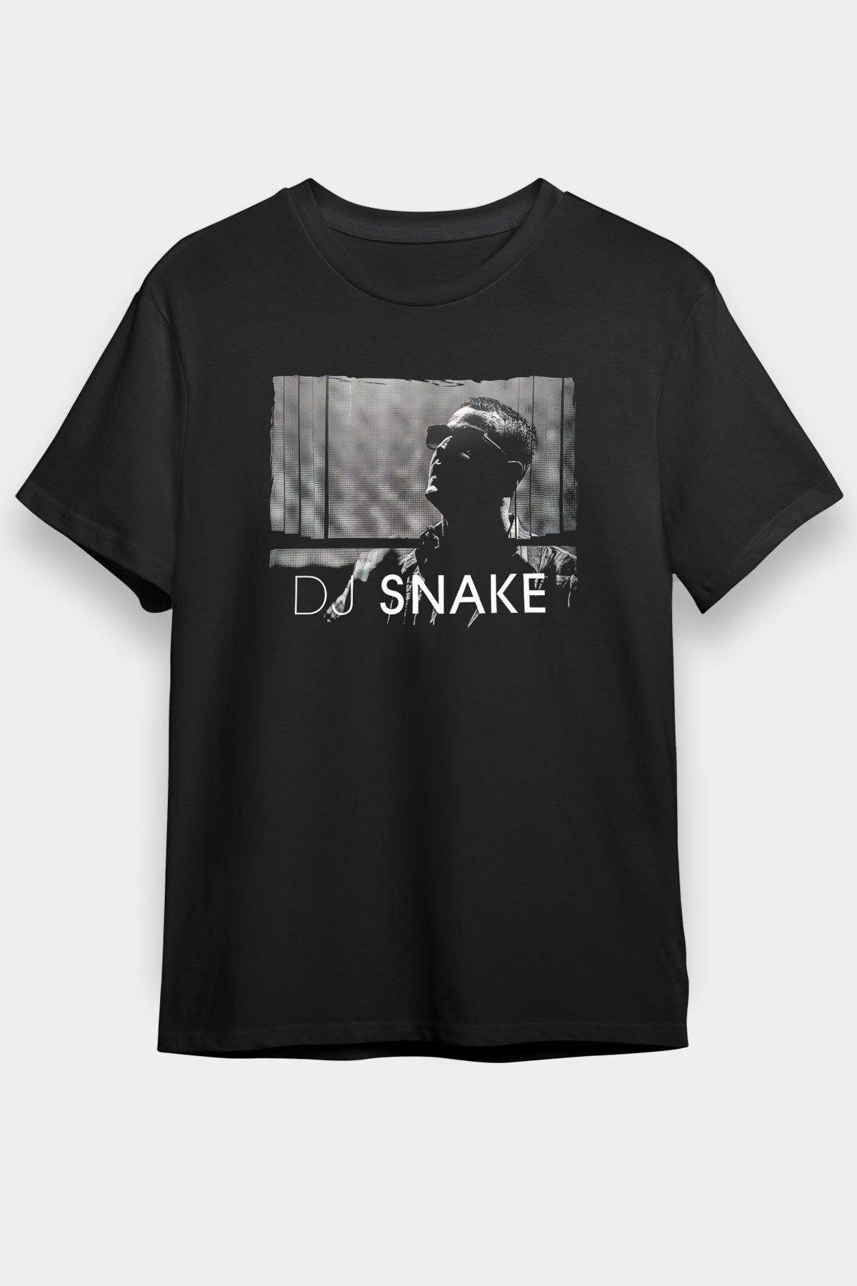 Snake Siyah Unisex Tişört T-Shirt - TişörtFabrikası