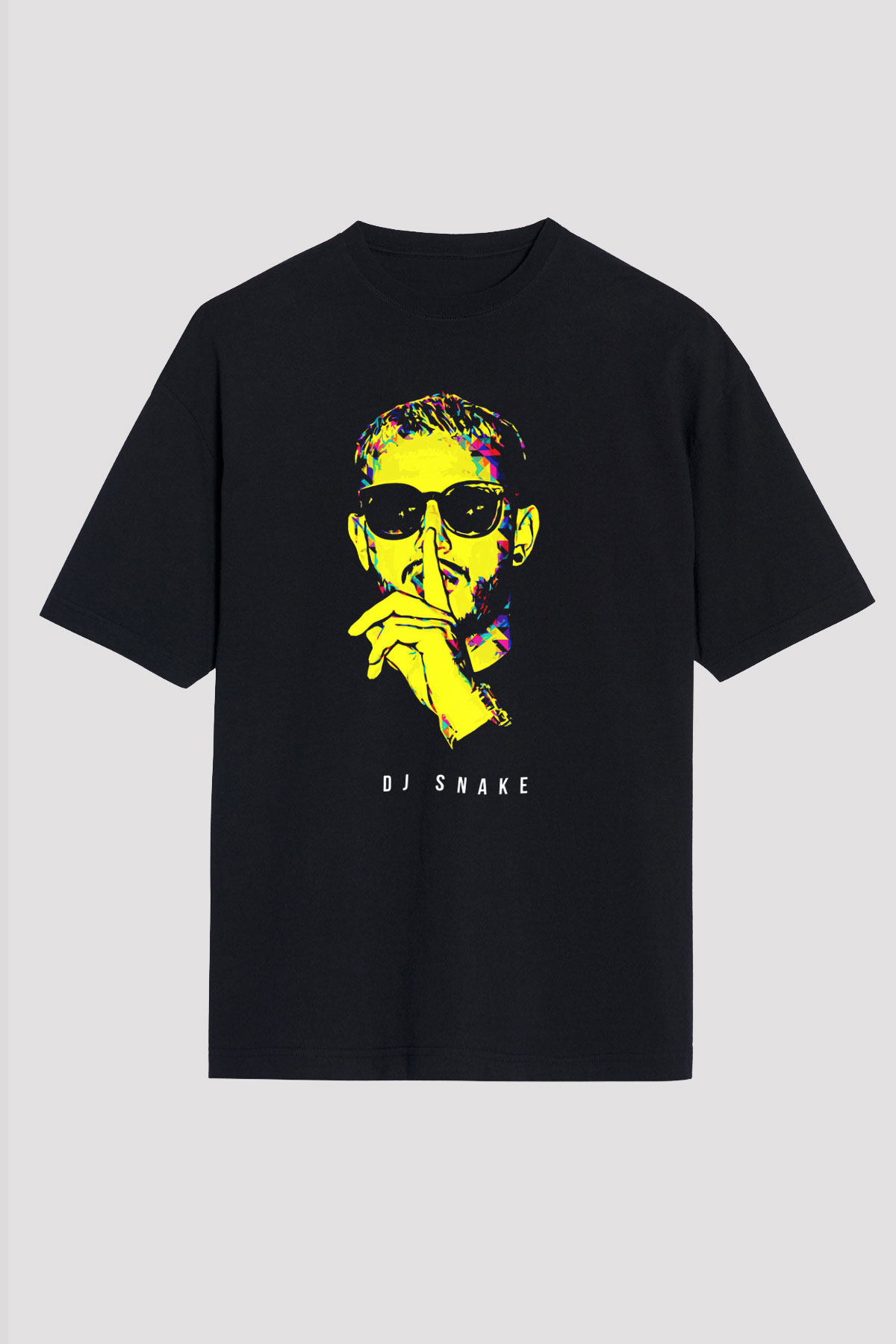 Snake Siyah Oversize Tişört Oversize T-shirt - TişörtFabrikası