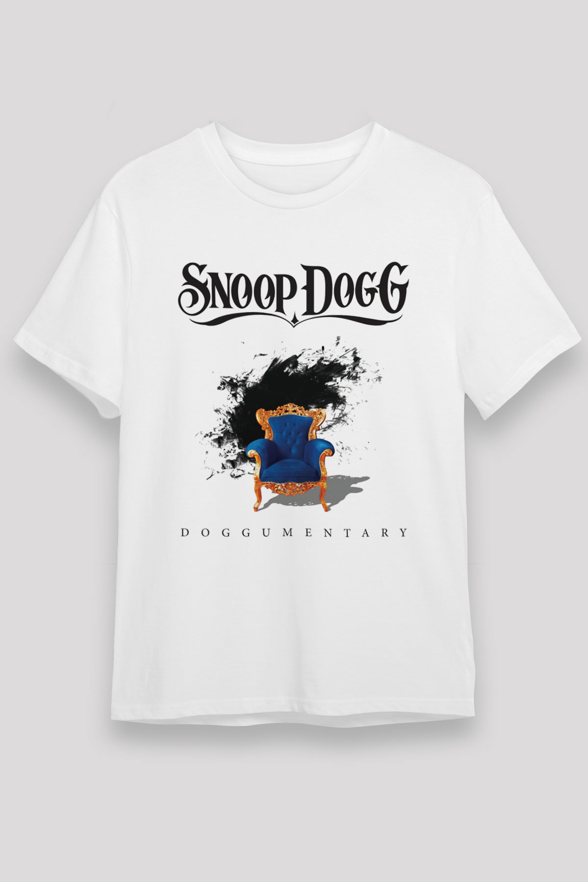 Snoop Dogg Beyaz Unisex Tişört T-Shirt - Tişört Fabrikası