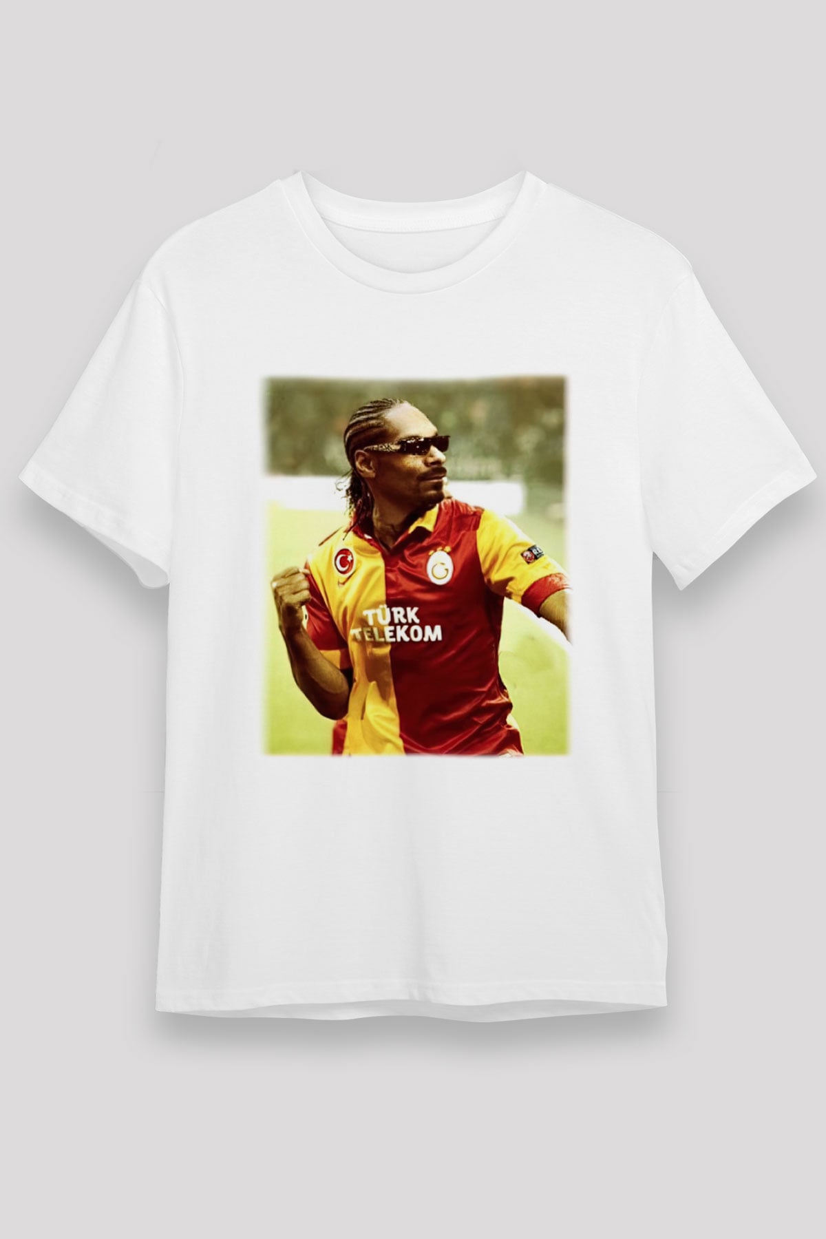 Snoop Dogg Beyaz Unisex Tişört T-Shirt - TişörtFabrikası