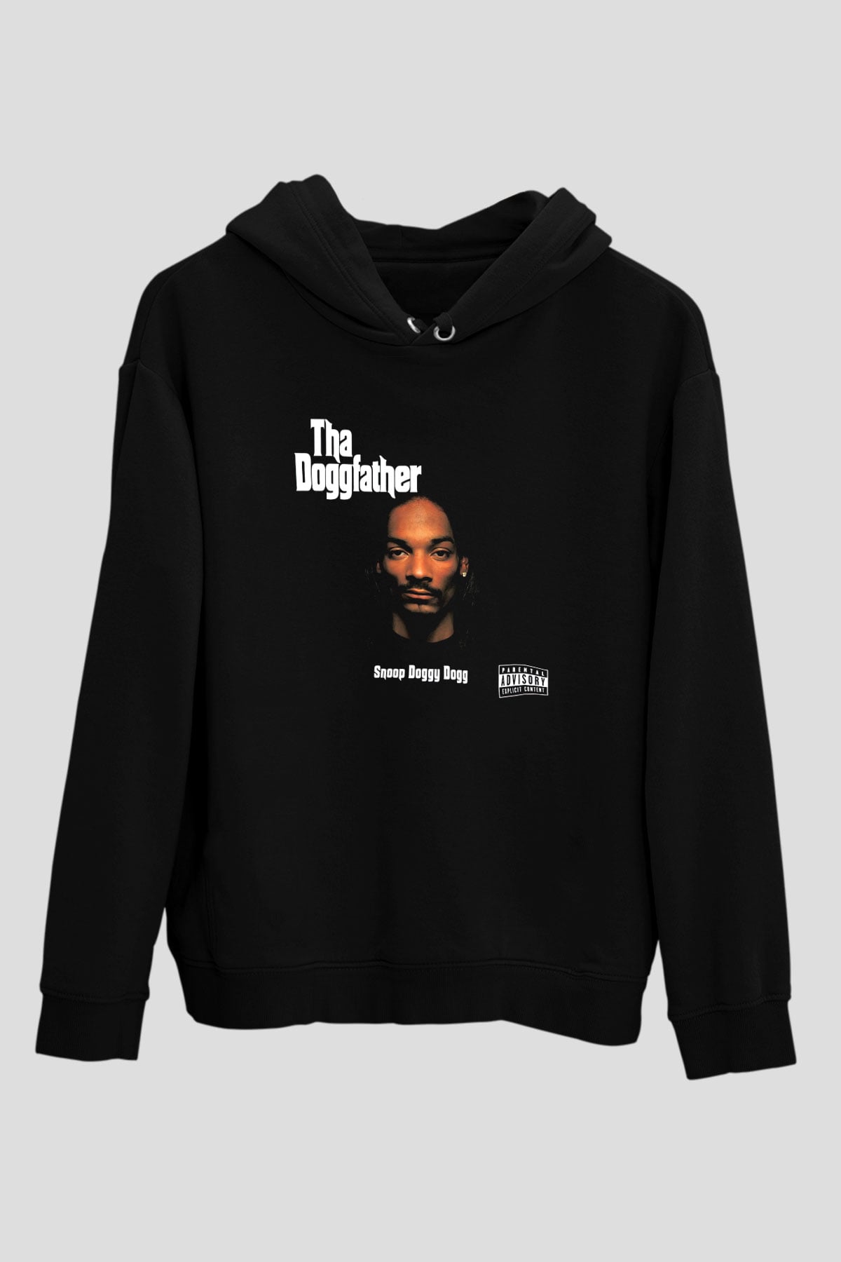 Snoop Dogg Siyah Unisex Hoodie
