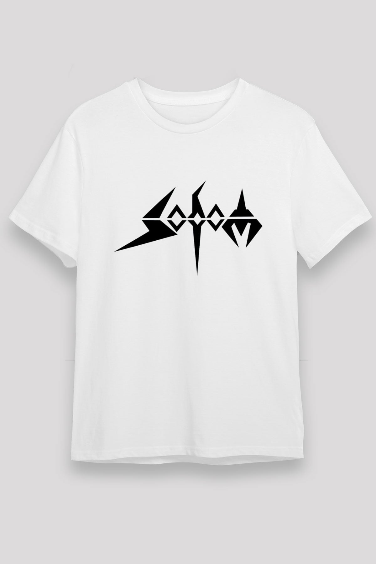 Sodom Beyaz Unisex Tişört T-Shirt - Tişört Fabrikası