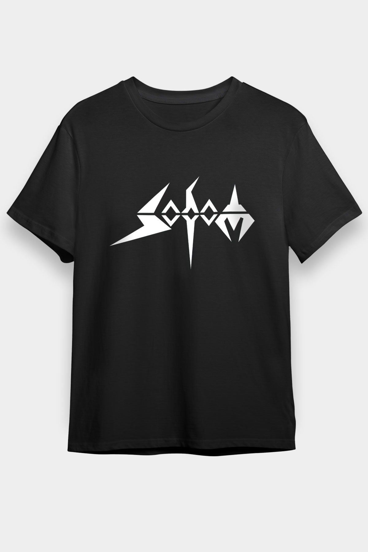 Sodom Siyah Unisex Tişört T-Shirt - Tişört Fabrikası
