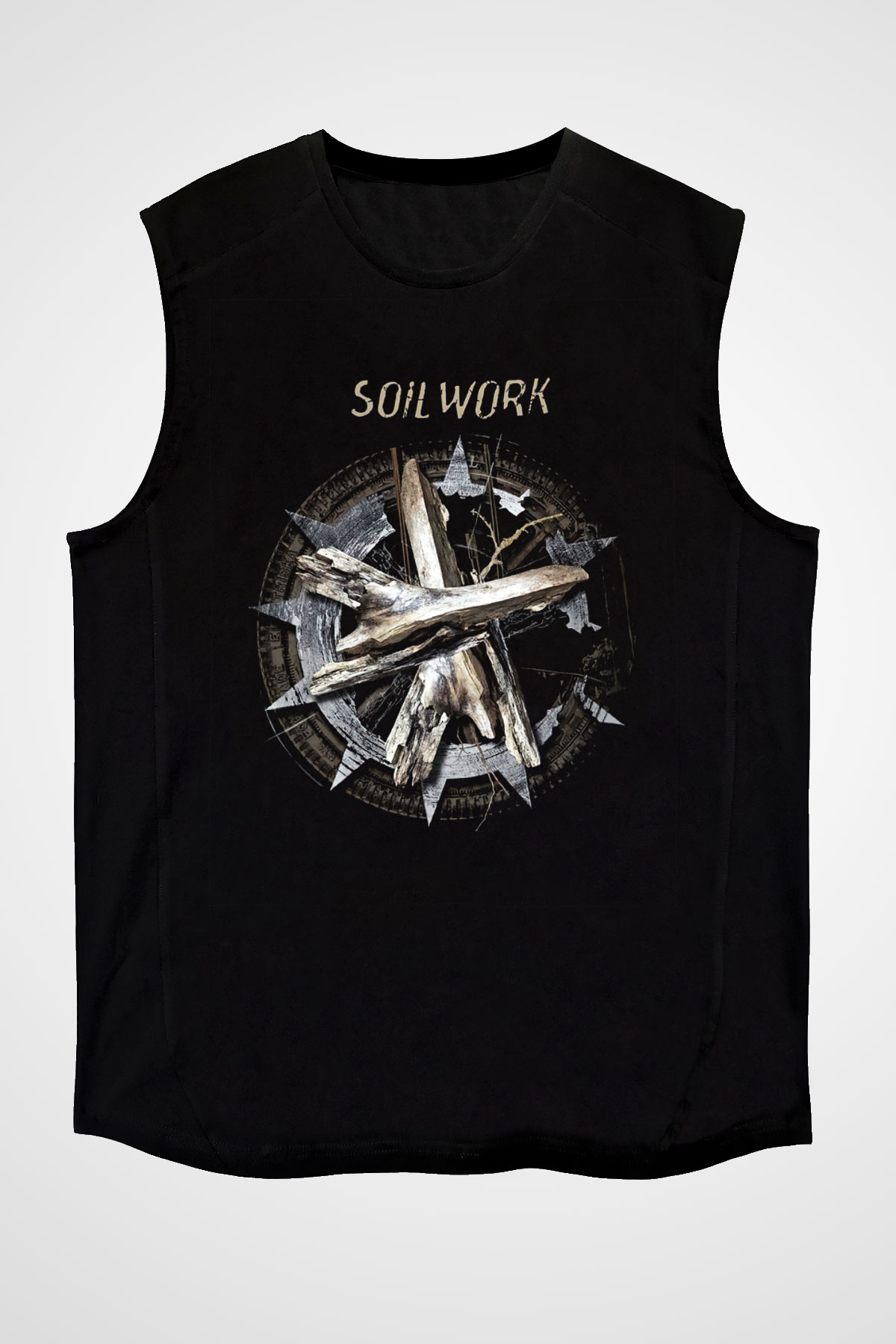 Soilwork Siyah Unisex Kolsuz Tişört