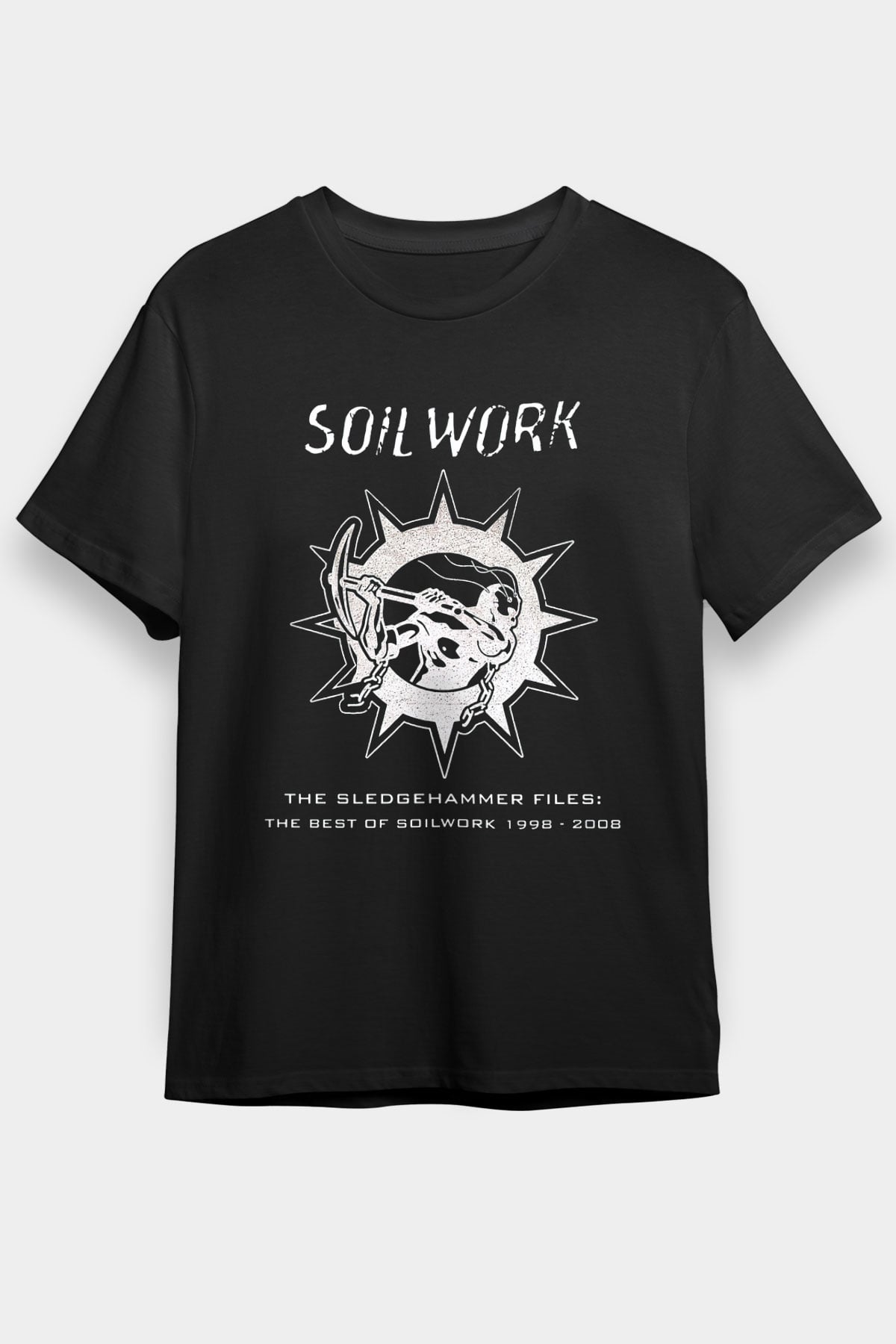 Soilwork Siyah Unisex Tişört T-Shirt - Tişört Fabrikası