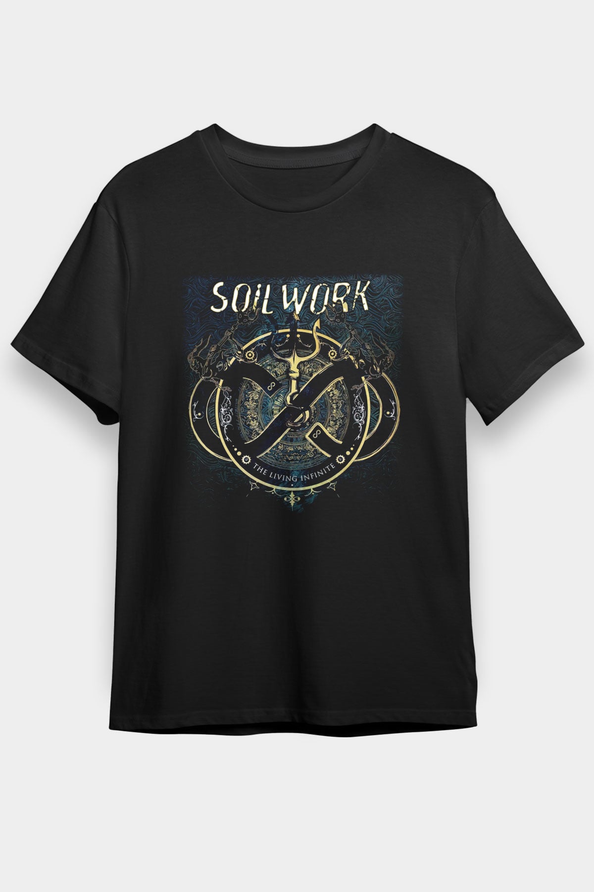Soilwork Siyah Unisex Tişört T-Shirt - Tişört Fabrikası