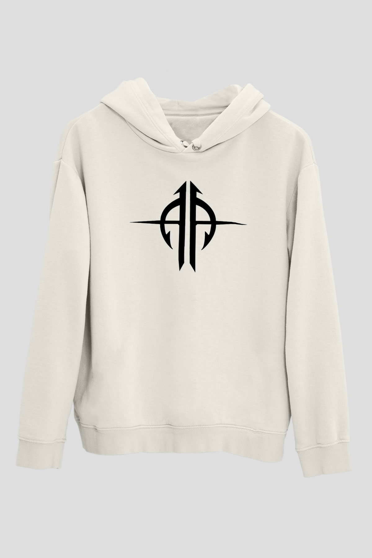Sonata Arctica Beyaz Unisex Kapşonlu Sweatshirt