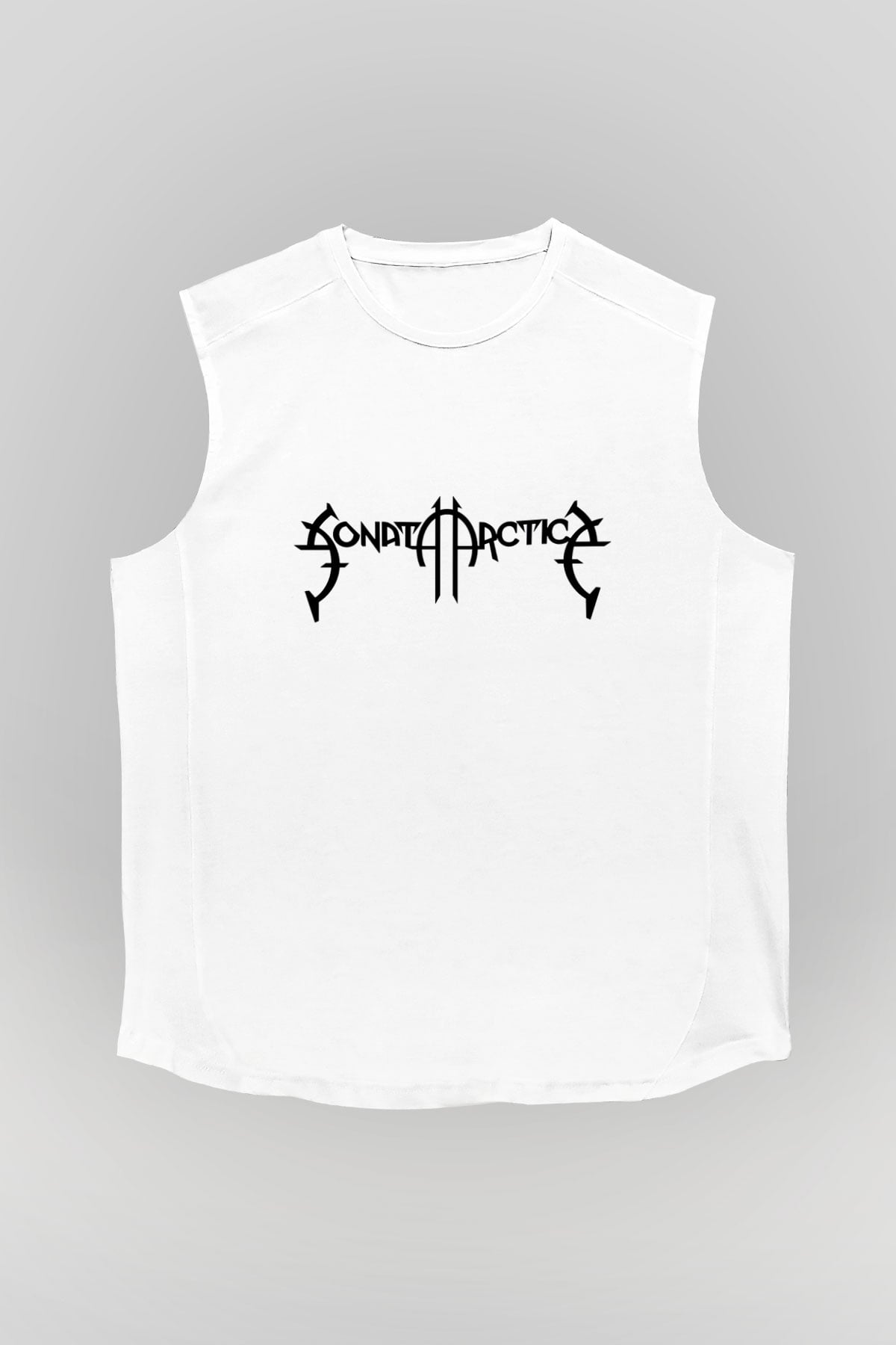 Sonata Arctica Beyaz Unisex Kolsuz Tişört