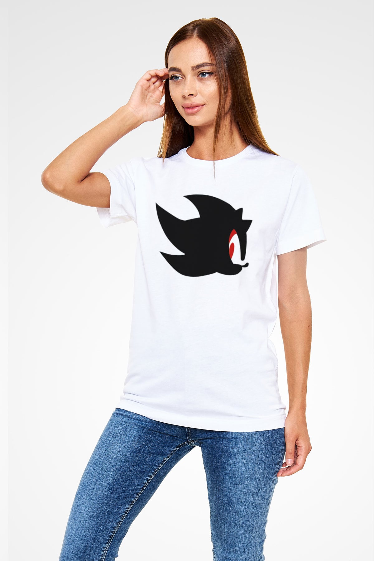 Sonic the Hedgehog Beyaz Unisex Tişört T-Shirt