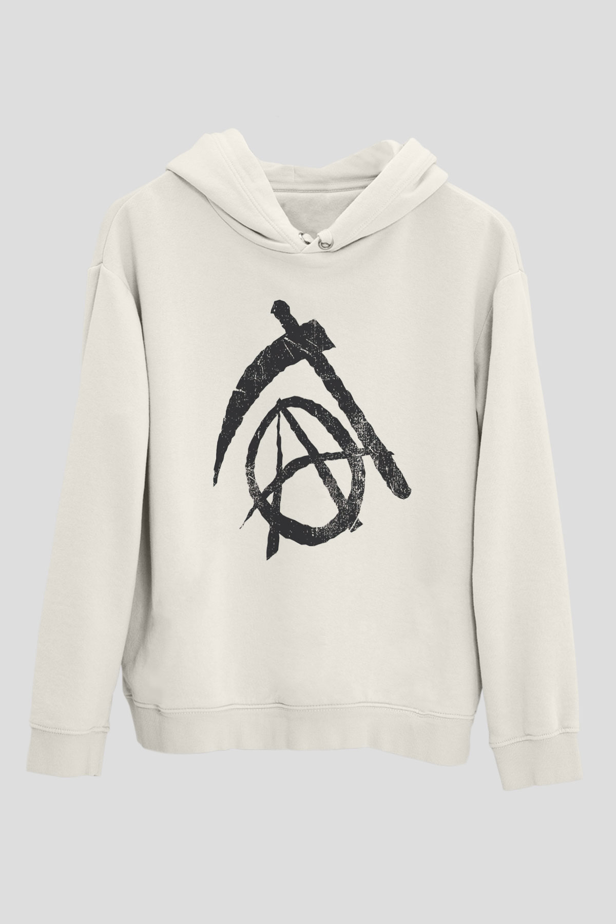 Sons of Anarchy Beyaz Unisex Kapşonlu Sweatshirt