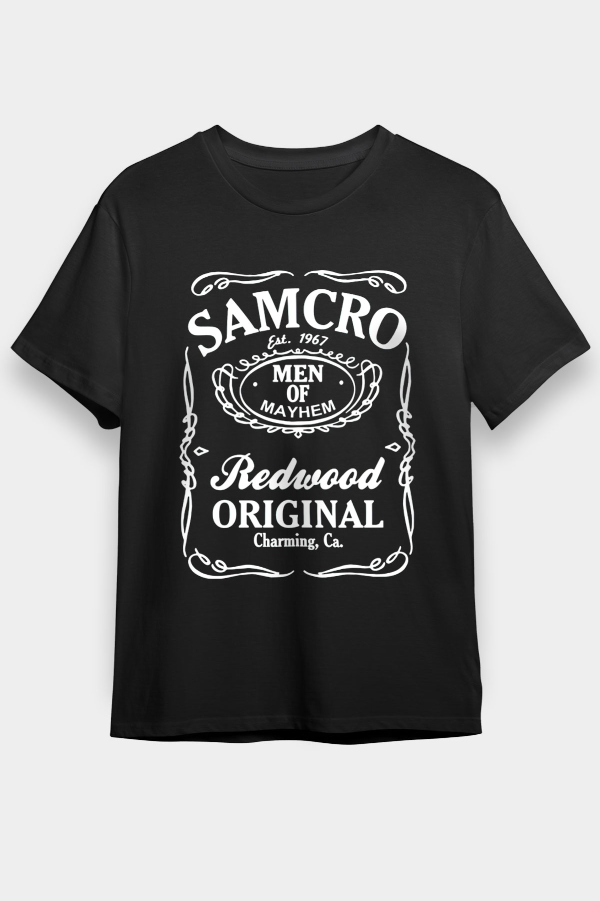 Sons of Anarchy Siyah Unisex Tişört T-Shirt