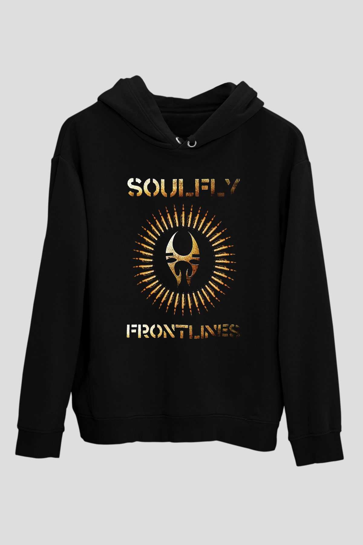 Soulfly Siyah Unisex Hoodie