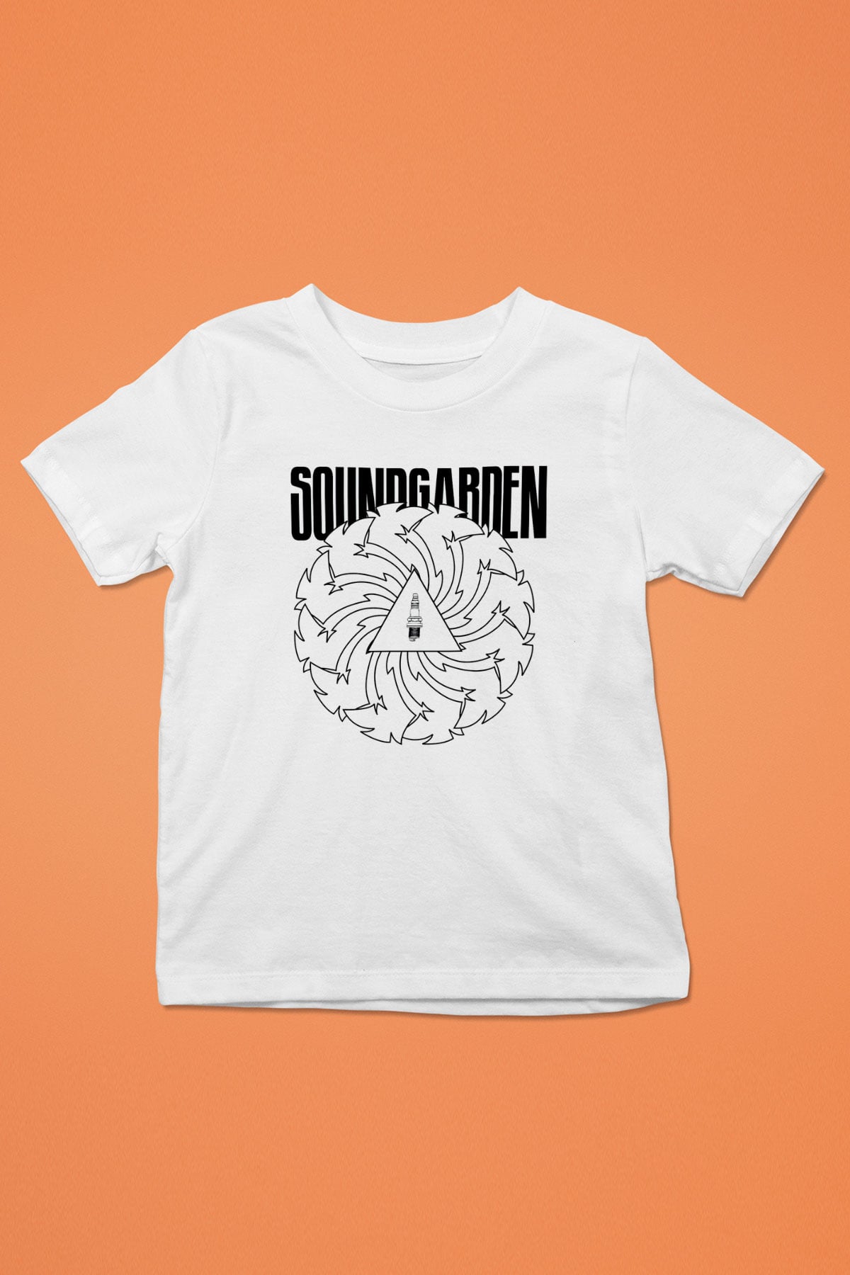 Soundgarden Baskılı Beyaz Unisex Çocuk Tişört