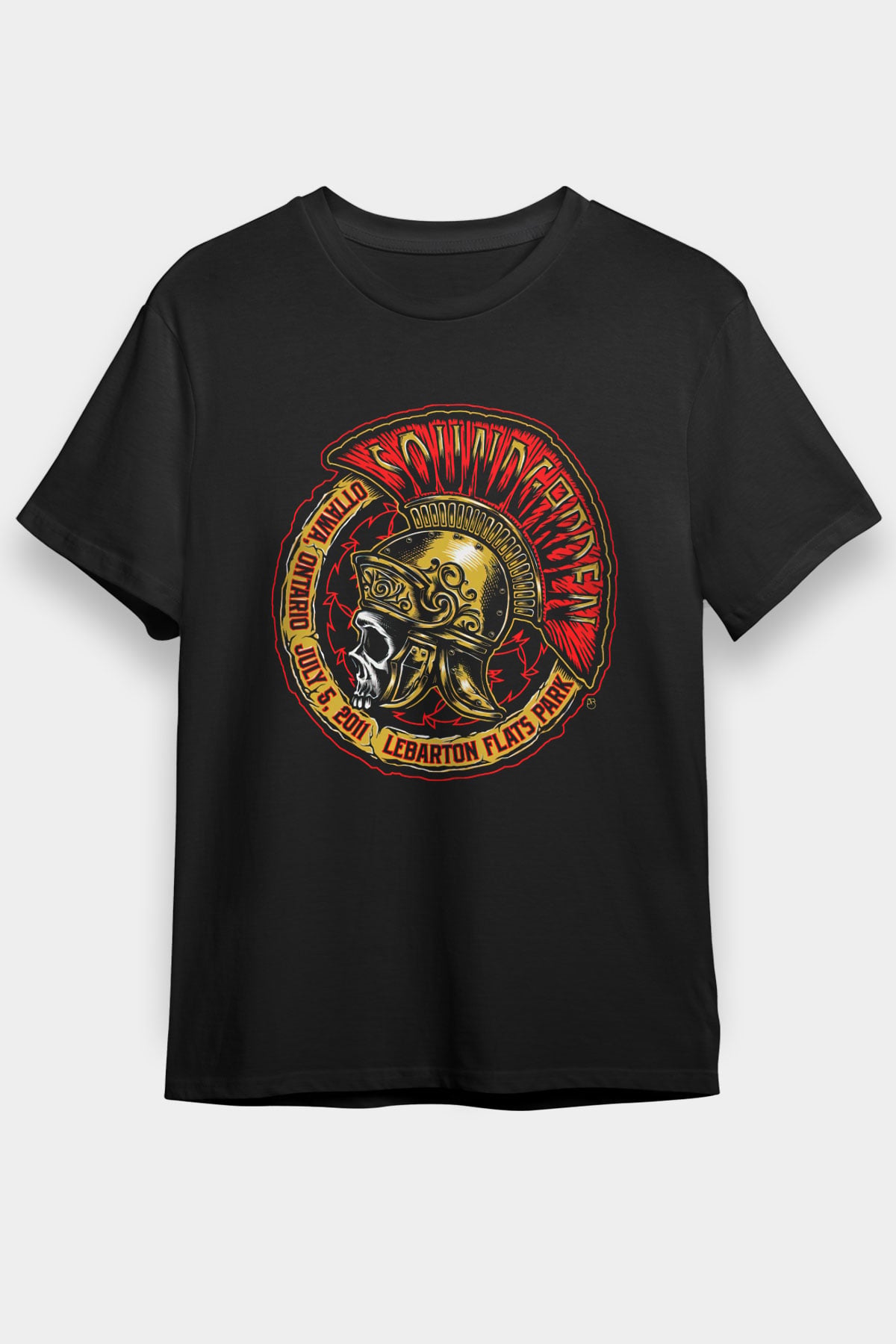 Soundgarden Siyah Unisex Tişört T-Shirt - TişörtFabrikası